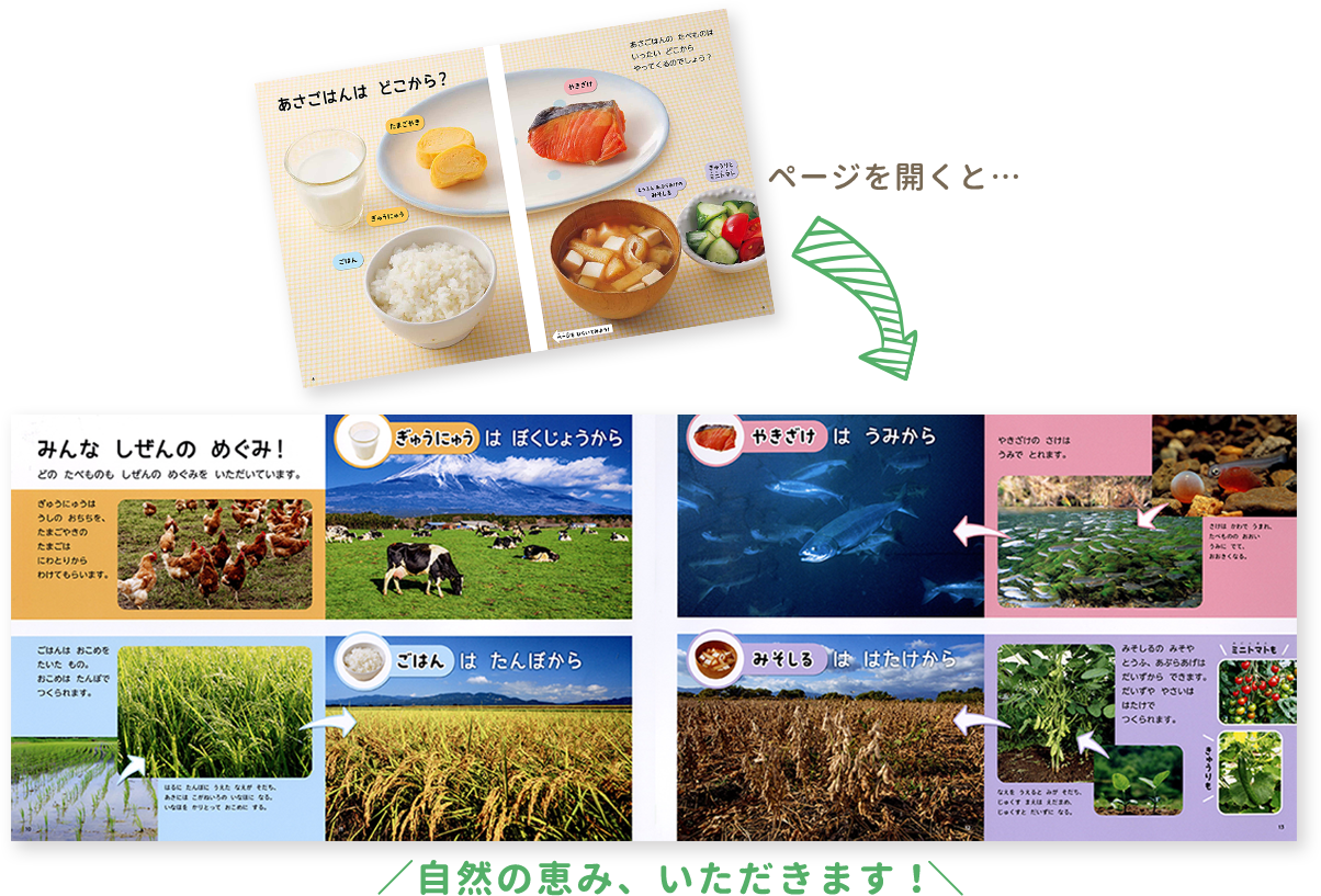 新年度 しぜん-キンダーブック - フレーベル館の月刊保育絵本