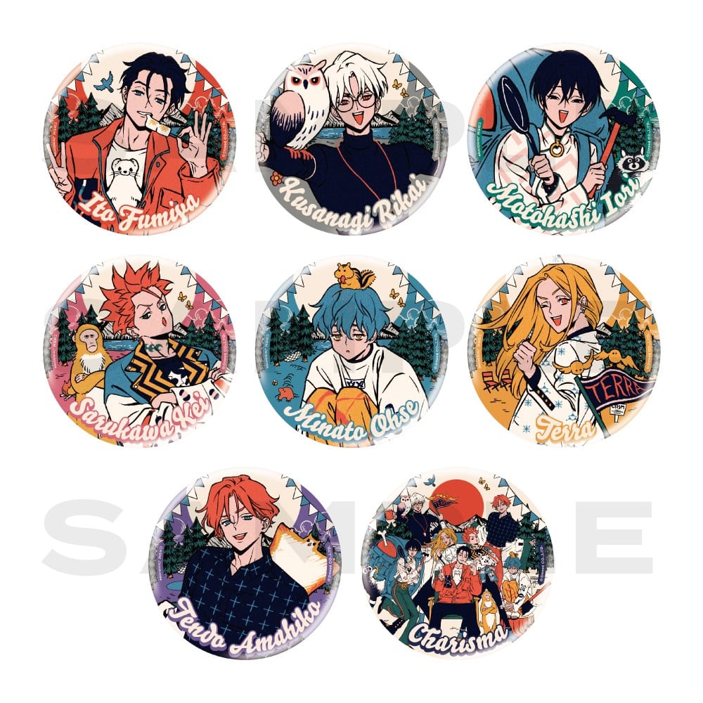 カリスマ 天堂天彦 缶バッジ ジャンボリー 35個セット KING e-SHOP > トレーディング缶バッジ カリスマジャンボリーver.(全8