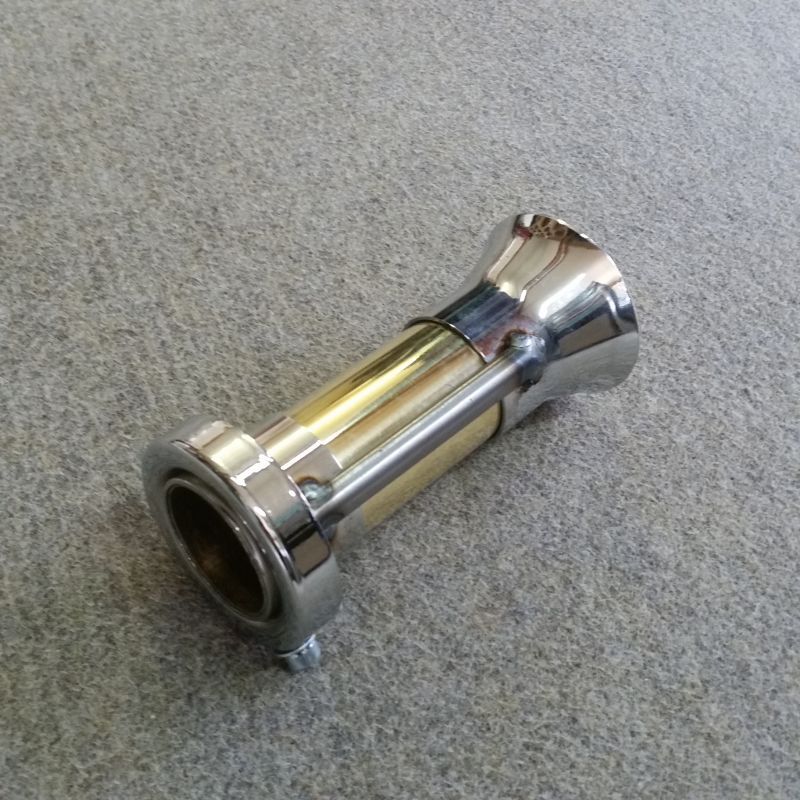 モリワキ70π真鍮バッフル ワンオフ真鍮サイレンサー Z音 真鍮インナー