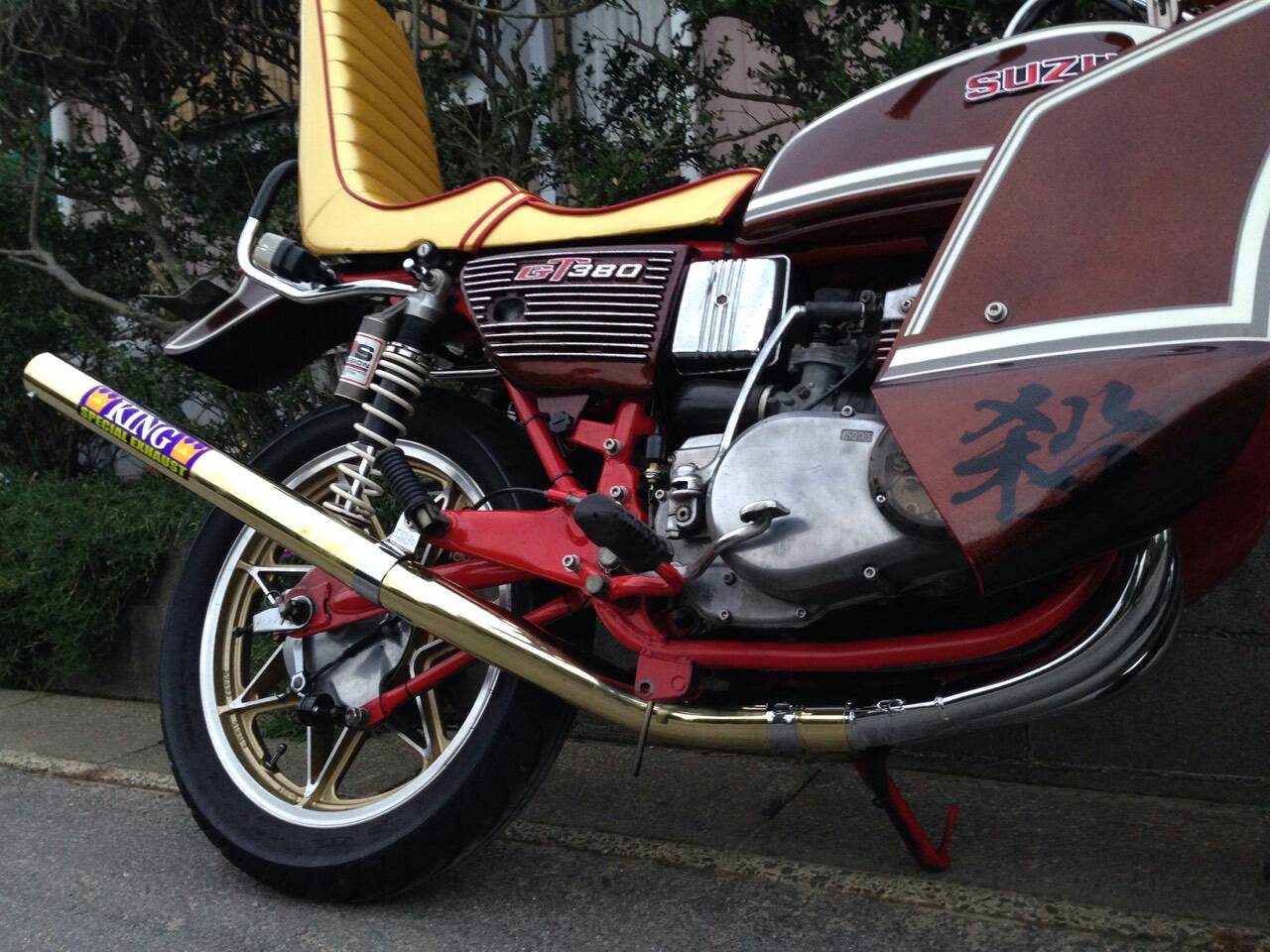 GT380 真鍮KING管 ストレート 最強の音切れ！！ - K－STYLE