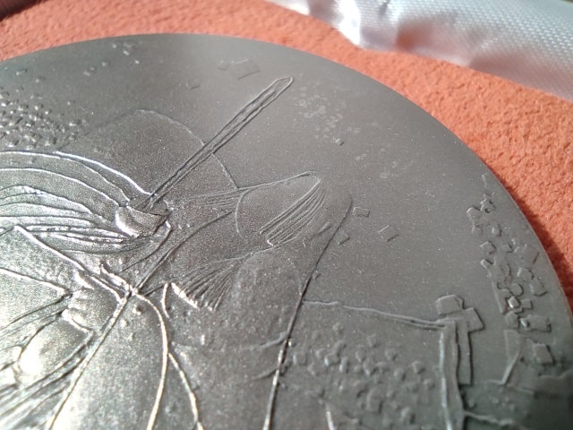 造幣局 国宝章牌 厳島神社の紹介（2009） | 金銀砂子・造幣局の金属