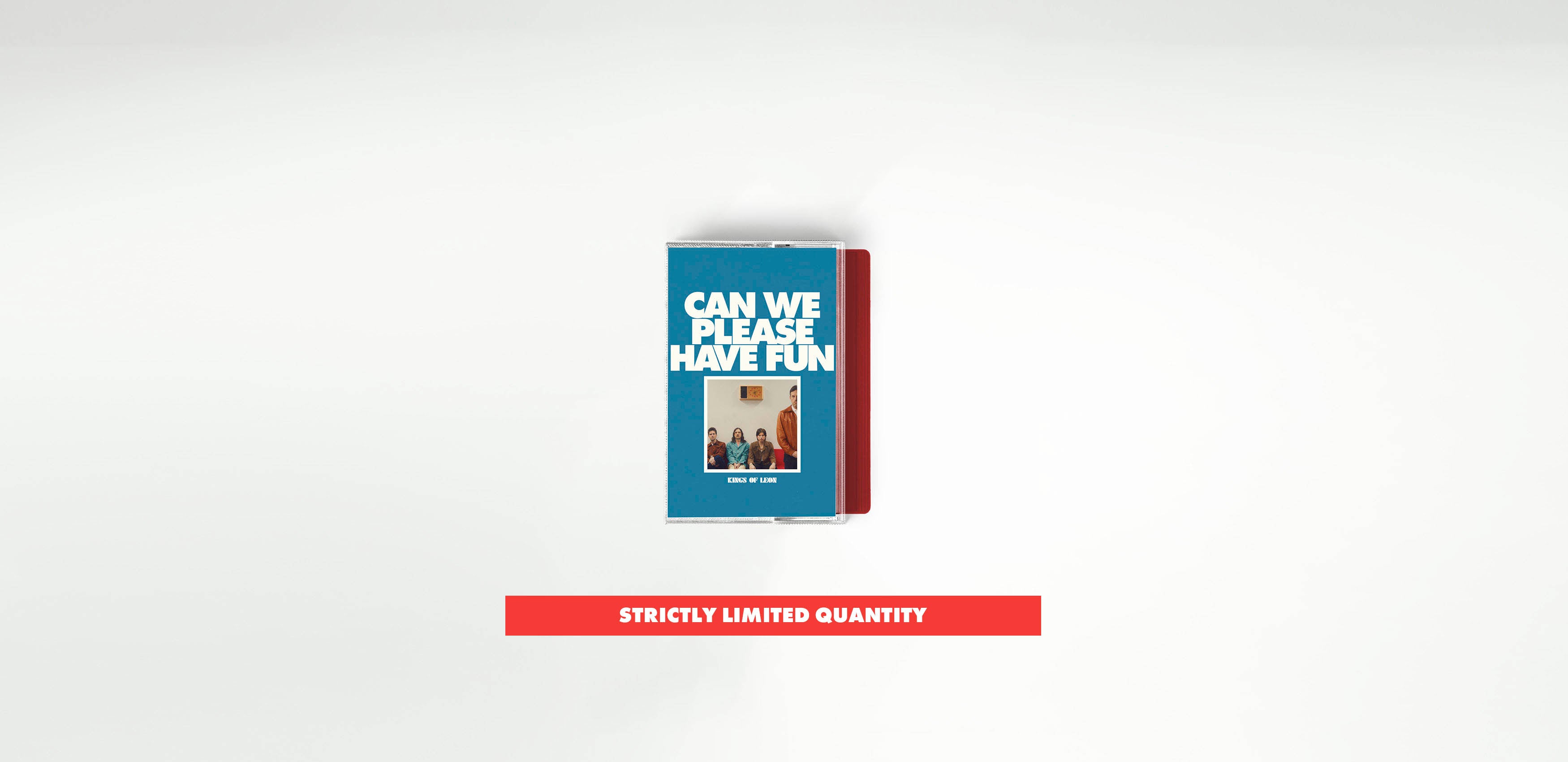 Can We Please Have Fun Apple Red Cassette – Kings of Leon