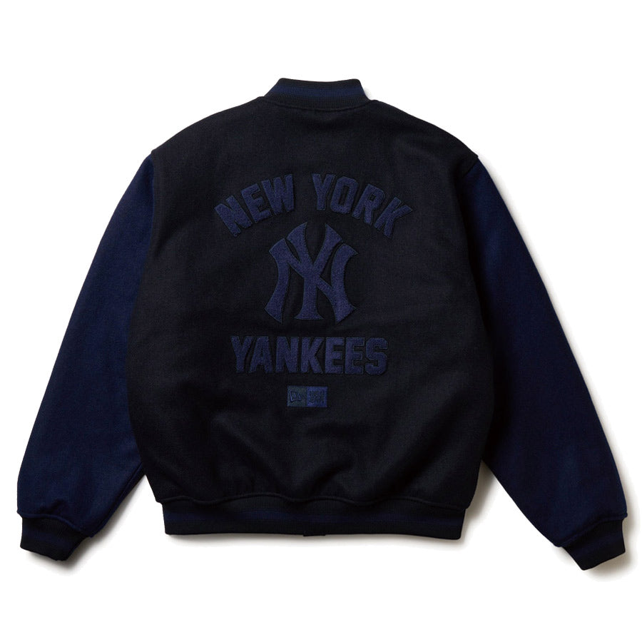 ニューエラ NEW ERA メルトン ヴァーシティジャケット スタジャン