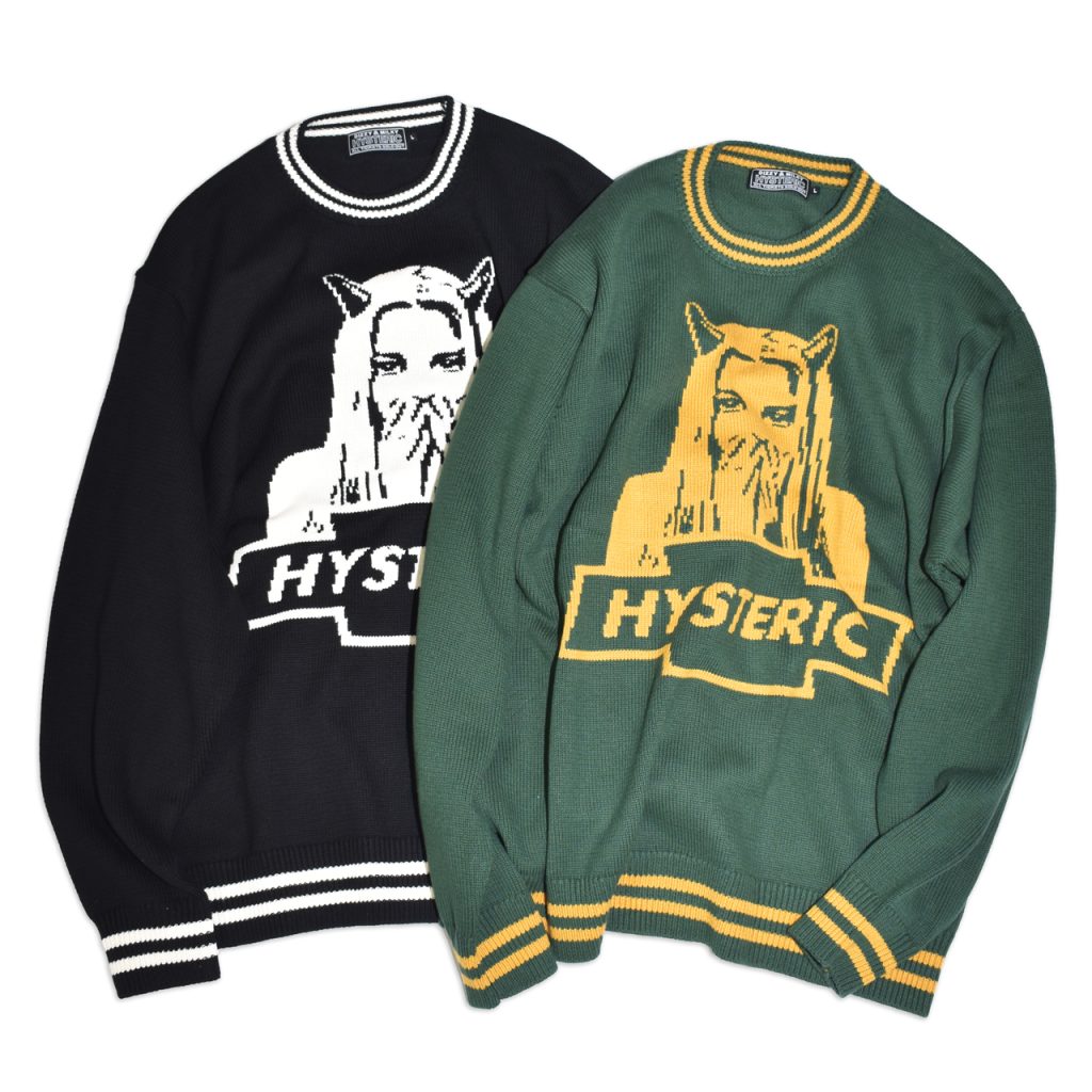 HYSTERIC GLAMOUR (ヒステリックグラマー) 23AW/秋冬 新作のニットが