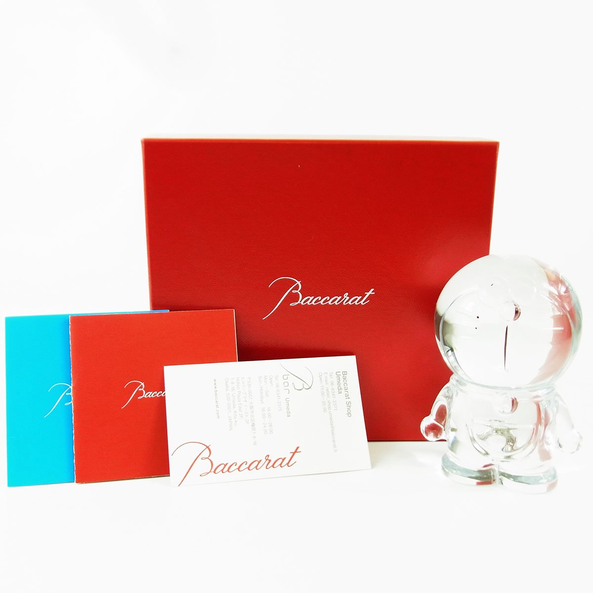 未使用 バカラ フィギュリン ドラえもん クリスタルガラス – キングラム