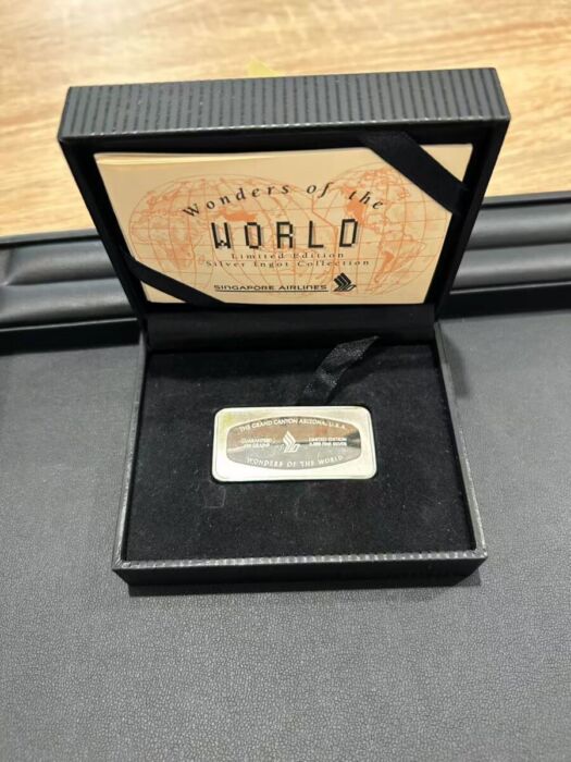 シンガポール航空 銀 シルバー 0.800 FINE SILVER – キングラム