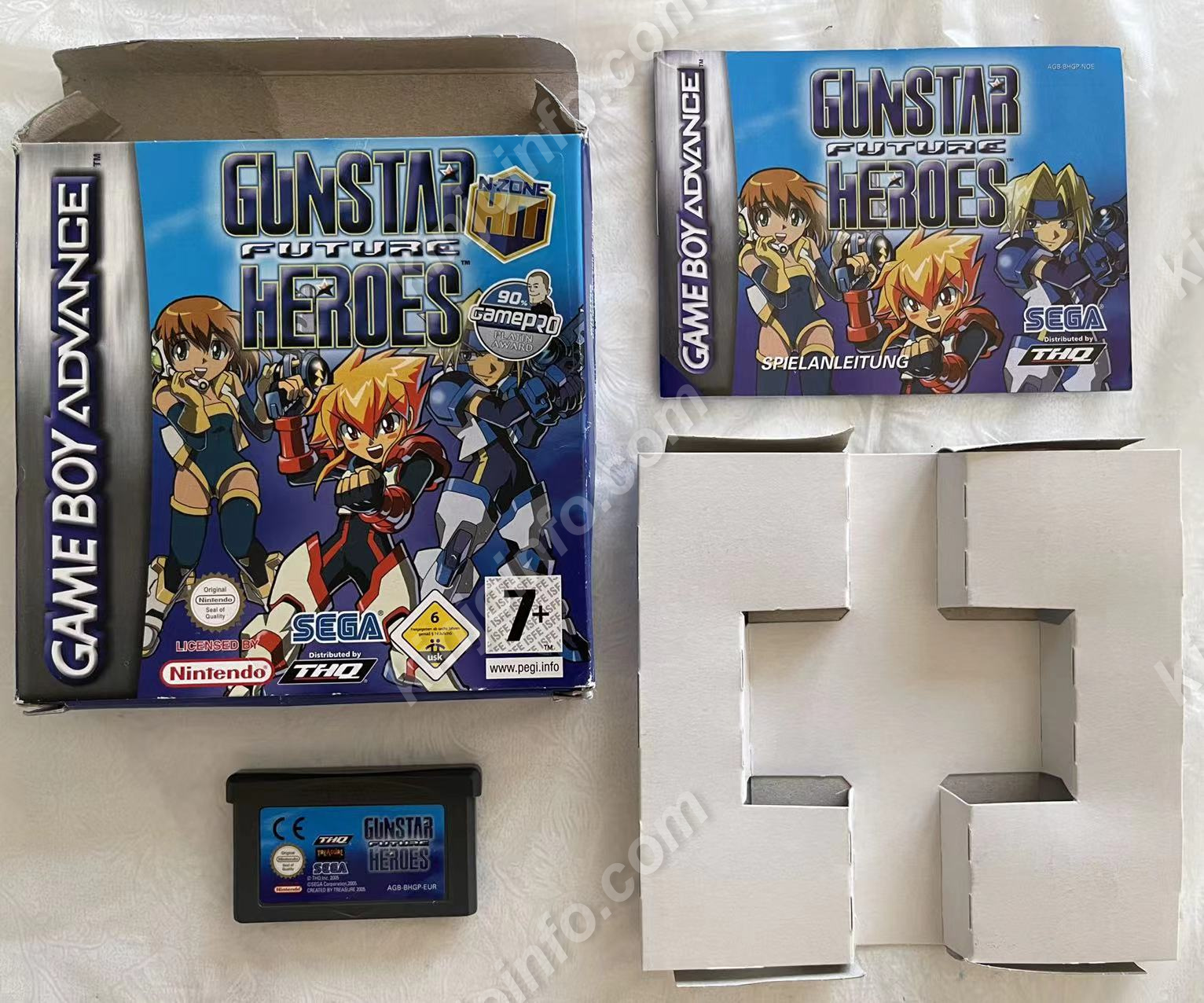 Gunstar Super Heroes（ガンスタースーパーヒーローズ）【中古・GBA