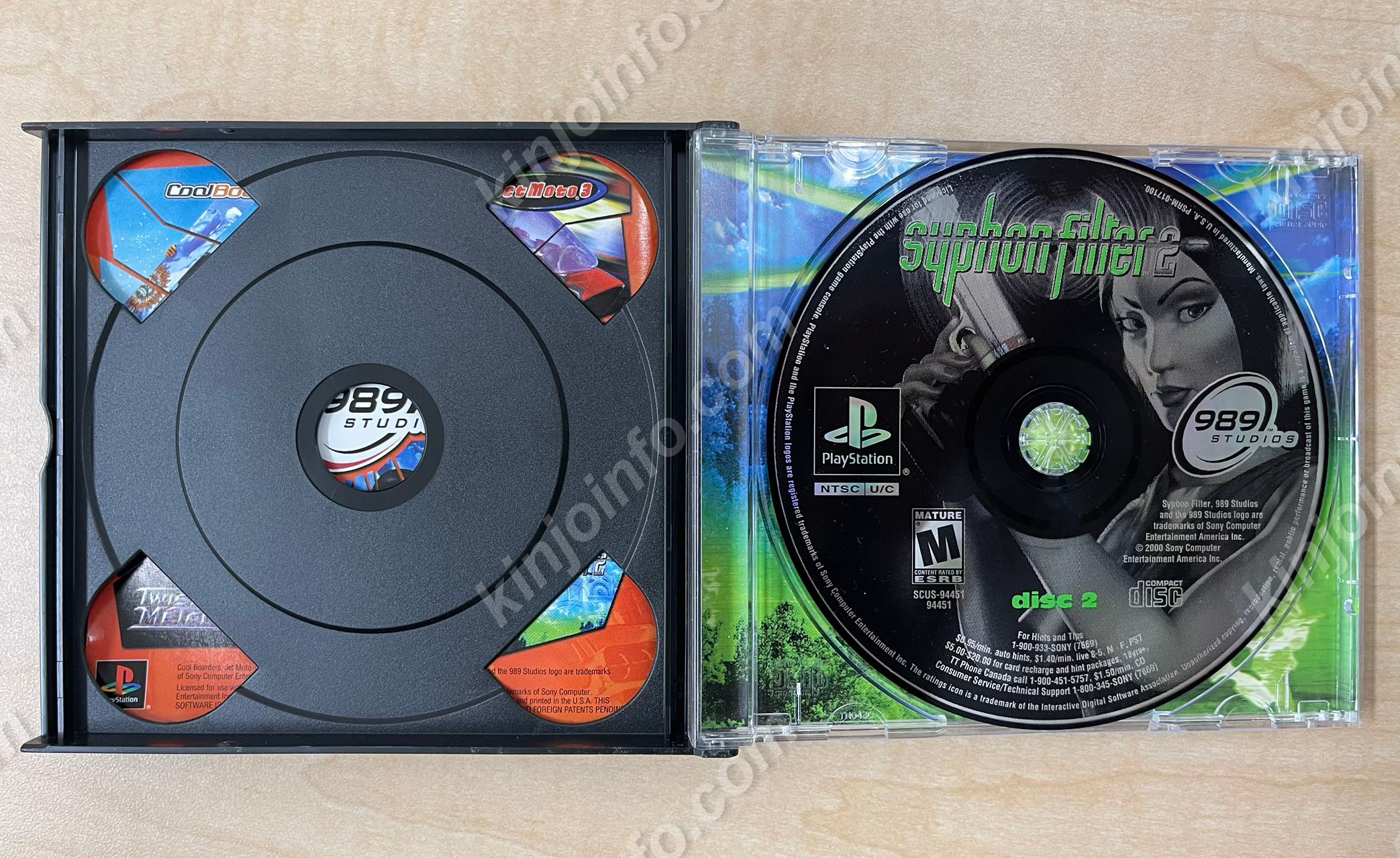 Syphon Filter 2【中古美品・PS北米版】 / kinjoinfo