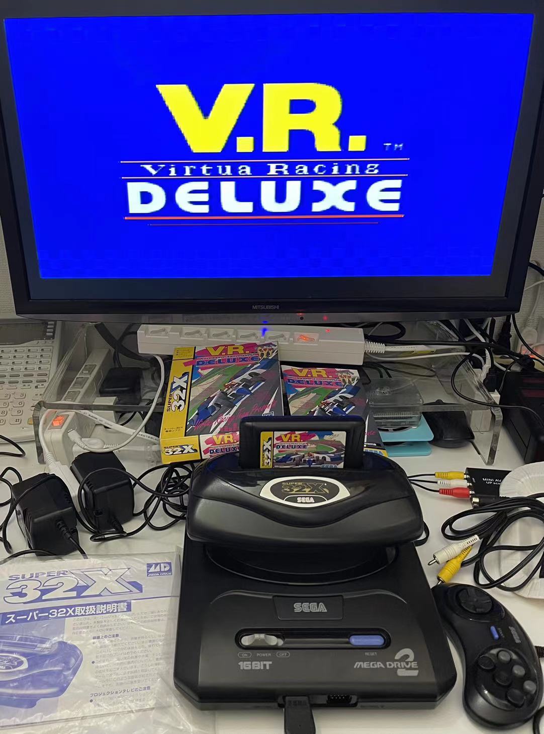 スーパー32X本体（メガドライブ用）【中古・通常版・日本版】 / kinjoinfo