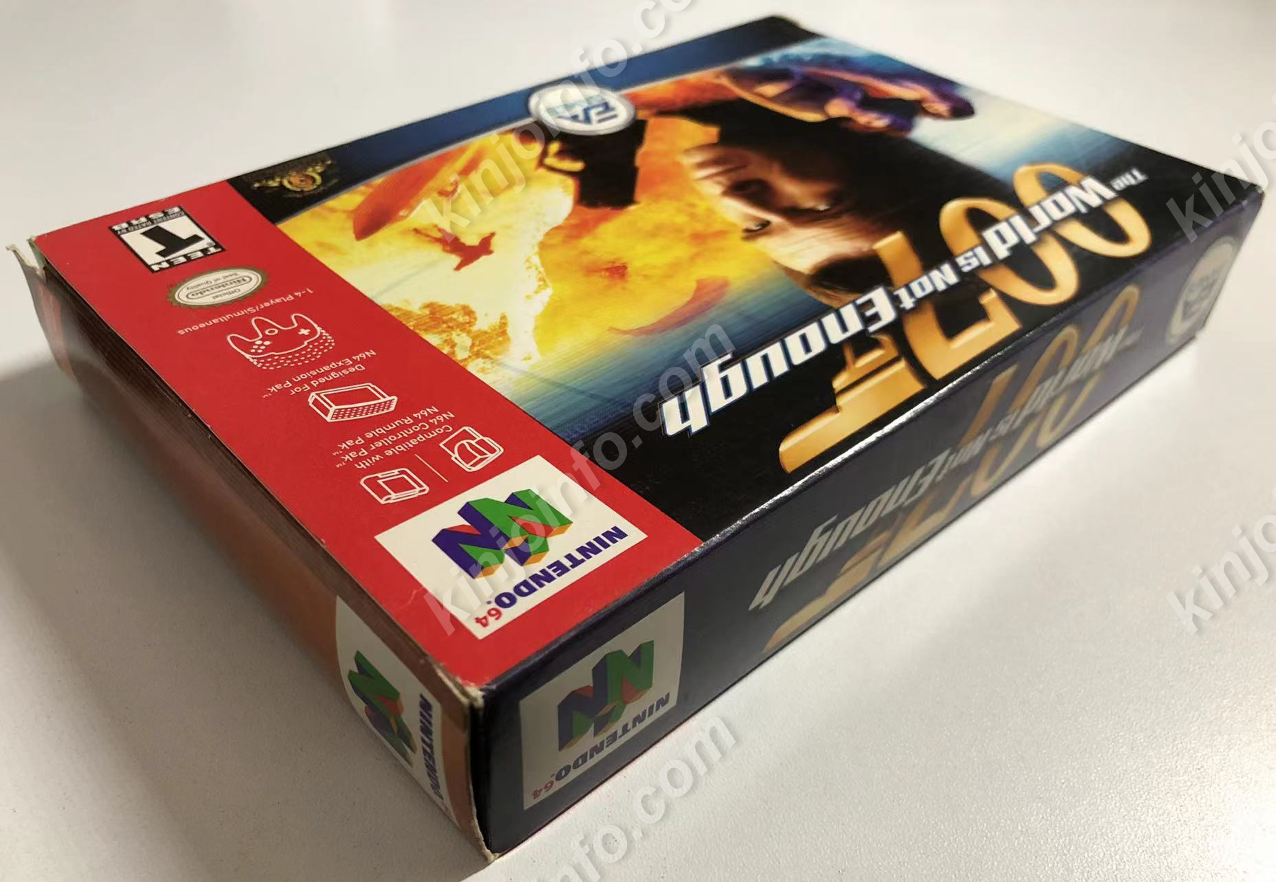 007 : The World Is Not Enough【中古美品・N64北米版】 / kinjoinfo