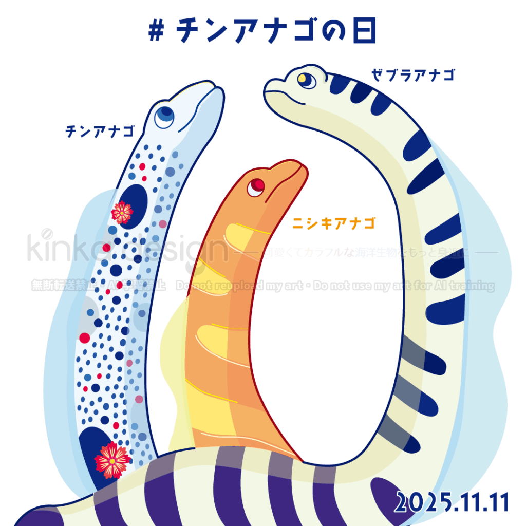 チンアナゴで振り返る？Kinkadesignの8年間の軌跡 | Kinkadesign