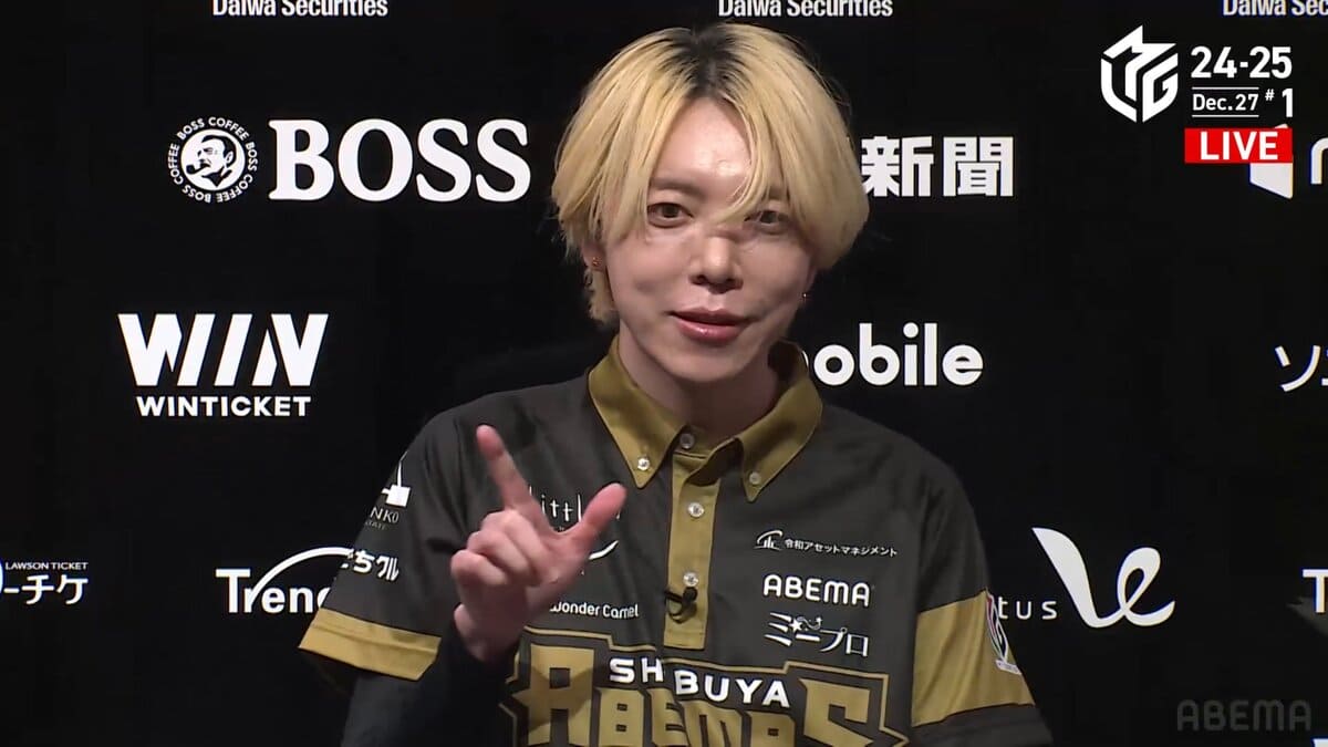 白鳥翔、個人5連勝！！ なるかABEMAS、脱出カットライン！！【Mリーグ