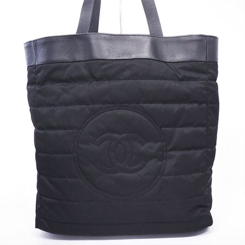 シャネル リバーシブル マザーズバッグ CC ポーチ付き ココマーク