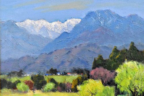 奥日光 」 F8 絵画 油絵 油彩画 風景画 アート 奥日光 」 F8 絵画 油絵