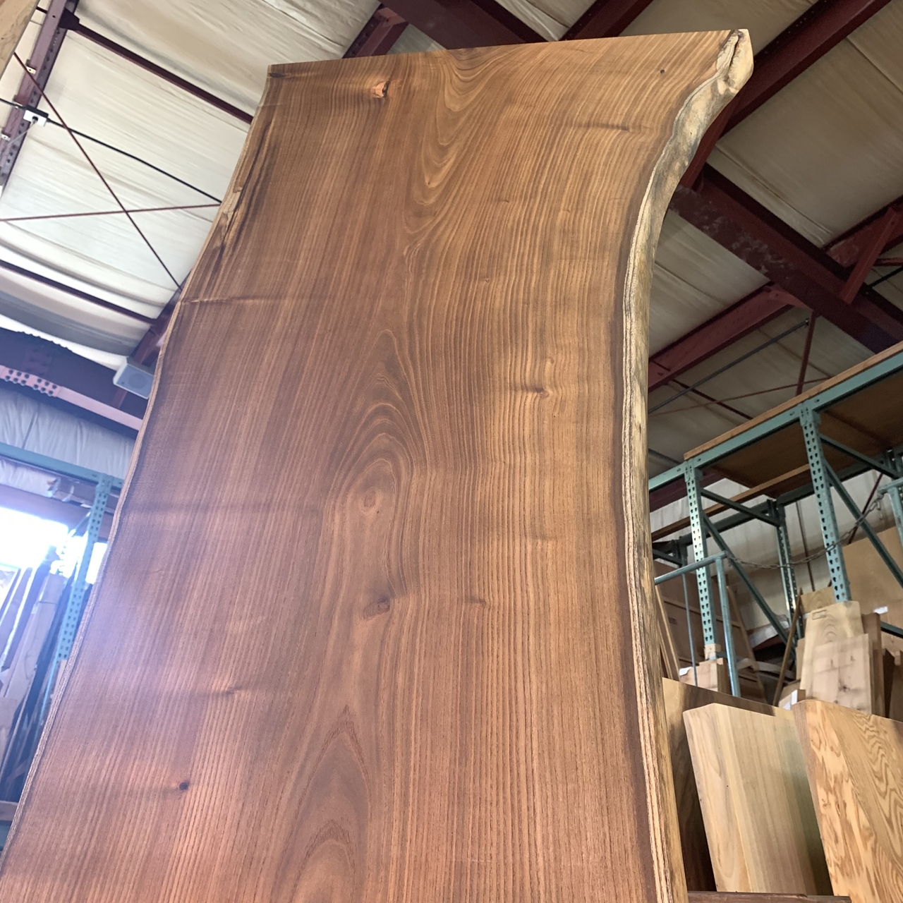 槐(エンジュ)一枚板 3000×560~800×46㎜ | 一枚板xオイル仕上げの専門店