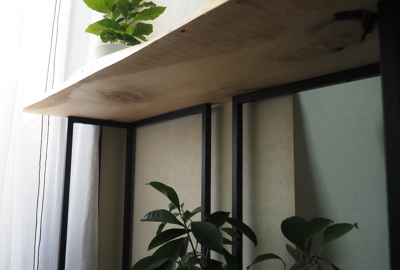 一枚板を「コンソールテーブル」の天板にいかが？ お客様の活用例と