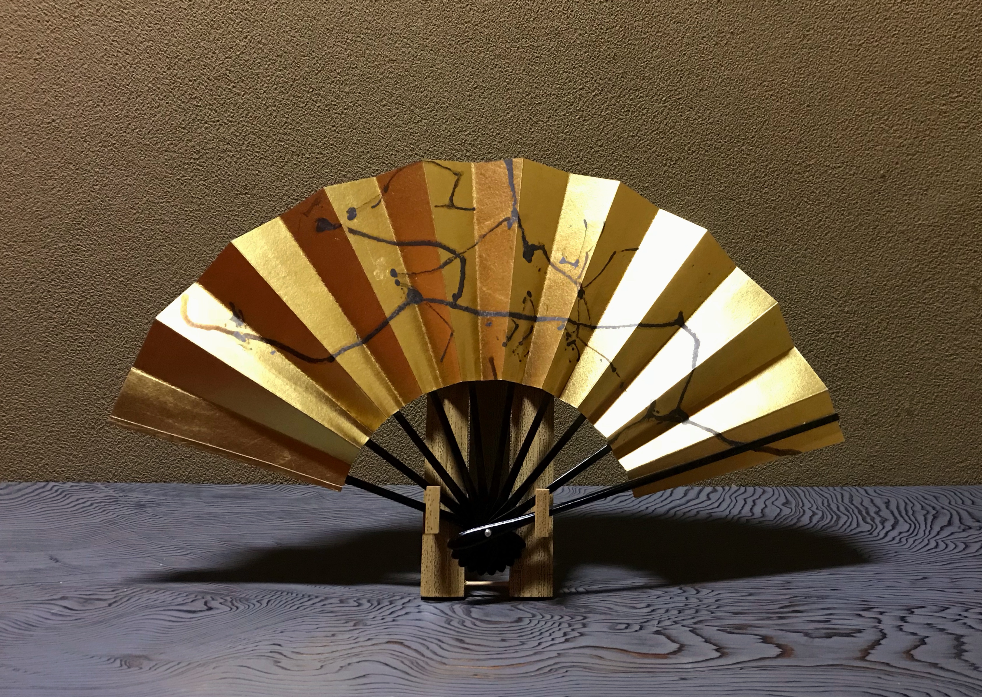 栄枯 | 京扇子｜金彩扇子作家米原康人