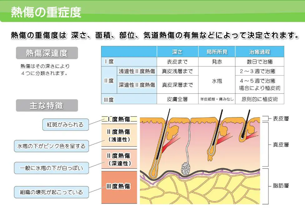 やけど | 錦糸町皮膚科内科クリニック