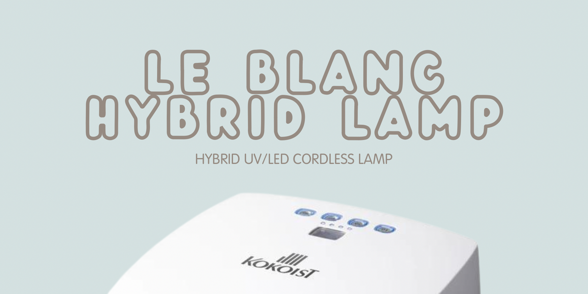 KOKOIST - Le Blanc Hybrid UV/LED Lamp (Cordless) – KIOKO NAIL SUPPLY