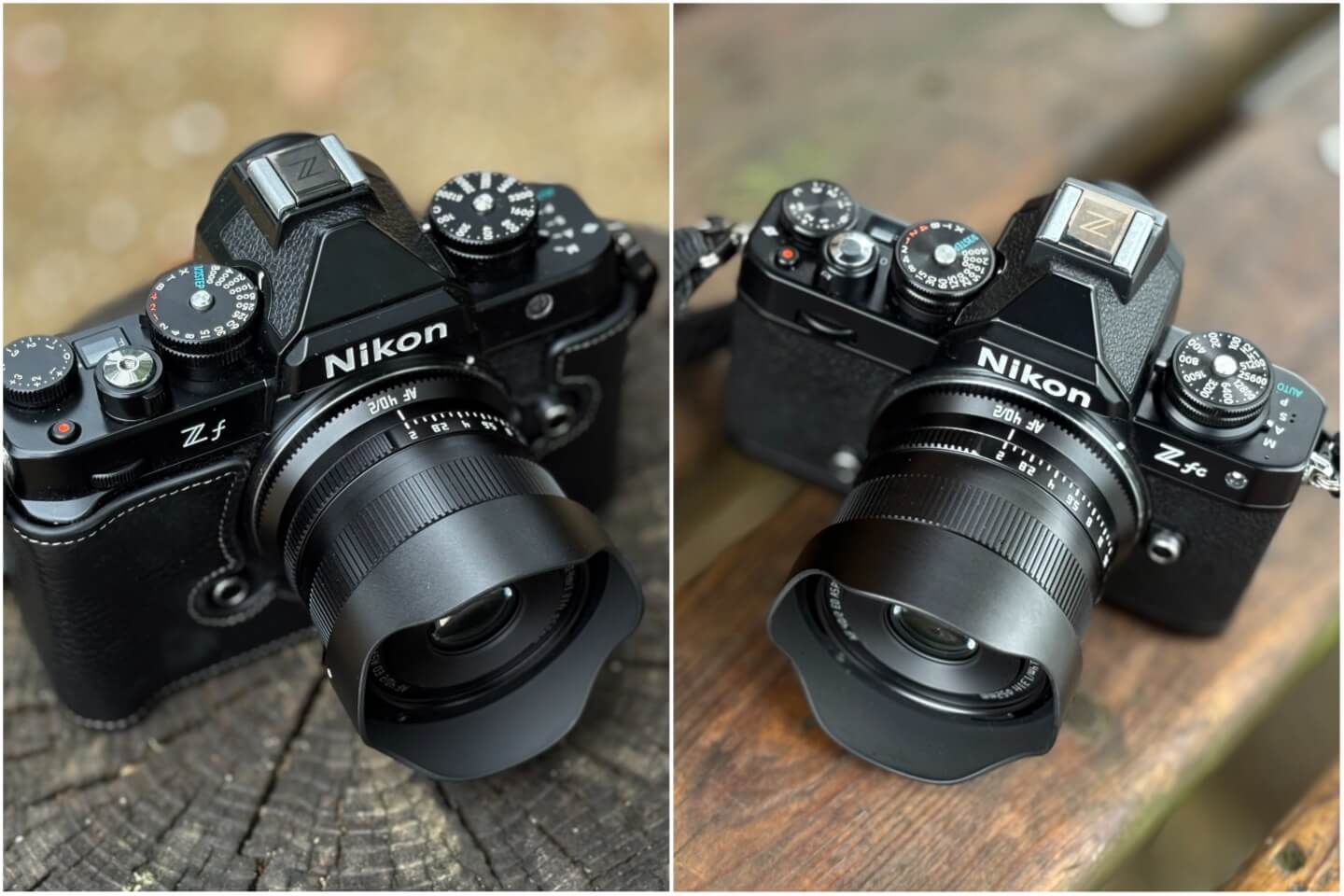 Nikon ZfとZ fcに、注目のTTArtisan AF 40mm f2をつけて試し撮りして