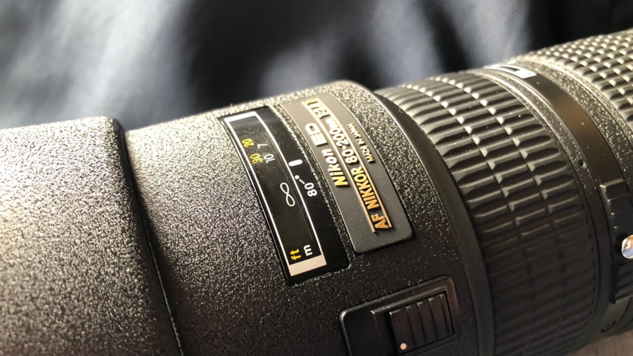 僕の中では神レンズ。Ai AF Nikkor 80-200mm f2.8D New｜記憶カメラ