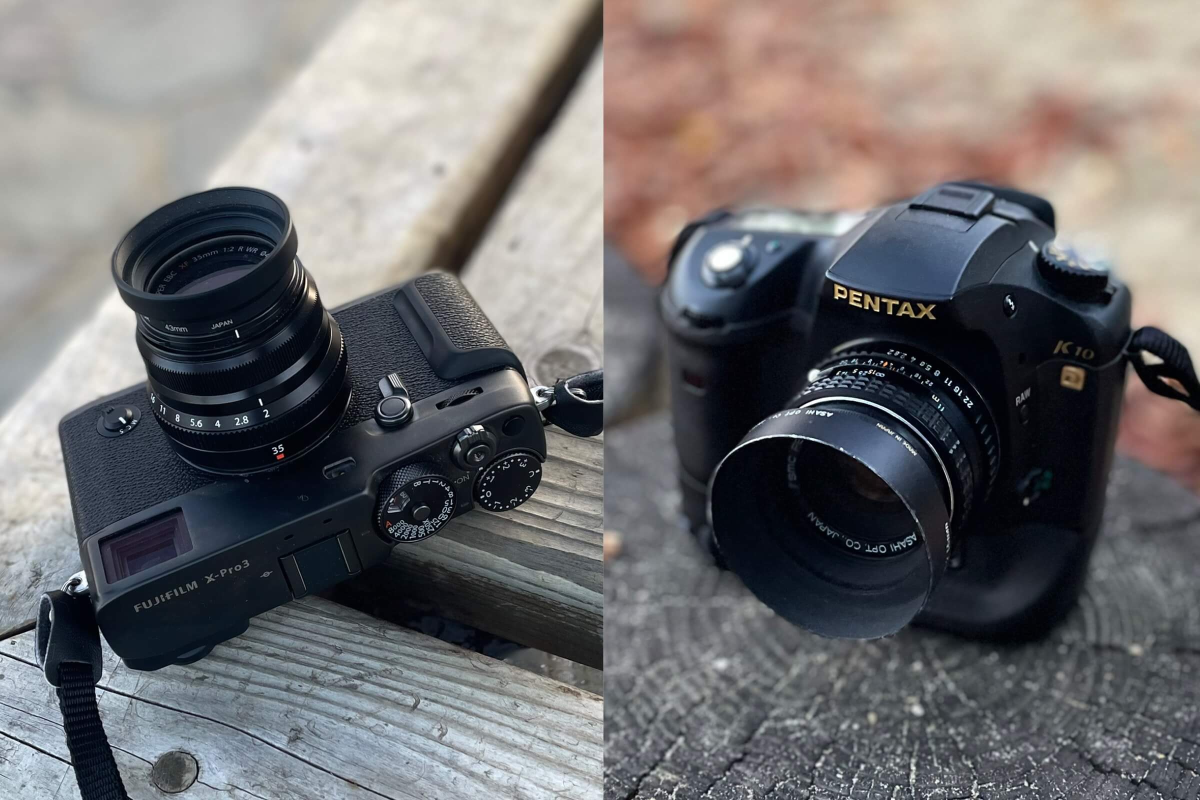 FUJIFILMとPENTAXな一年。｜記憶カメラ