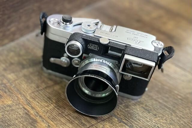 今年はLeica M3で撮るという証に、ズマロンM 35mm f3.5 眼鏡付きを