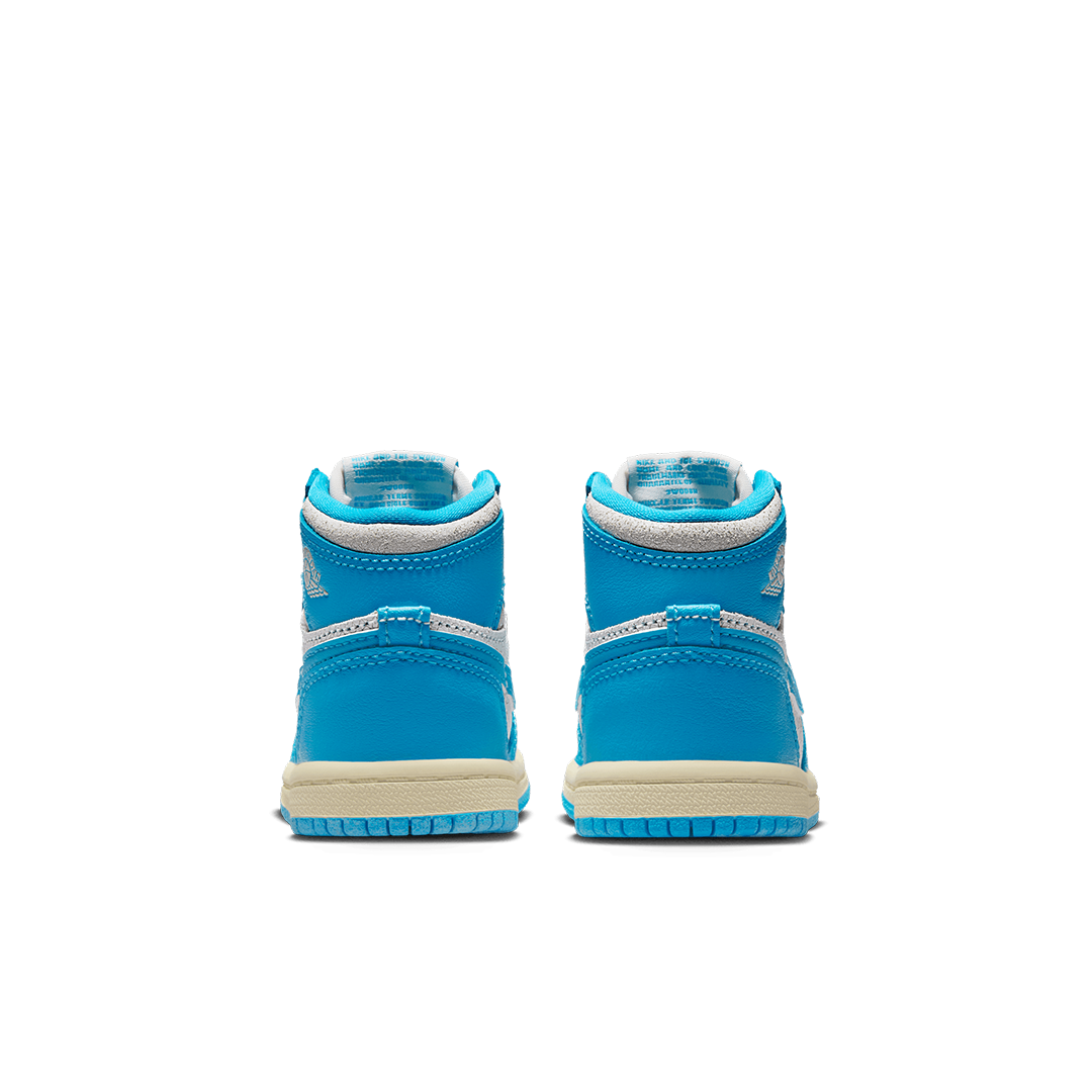 TD Air Jordan 1 High OG - 'Dk Powder Blue/Sail' - Kicks Lounge