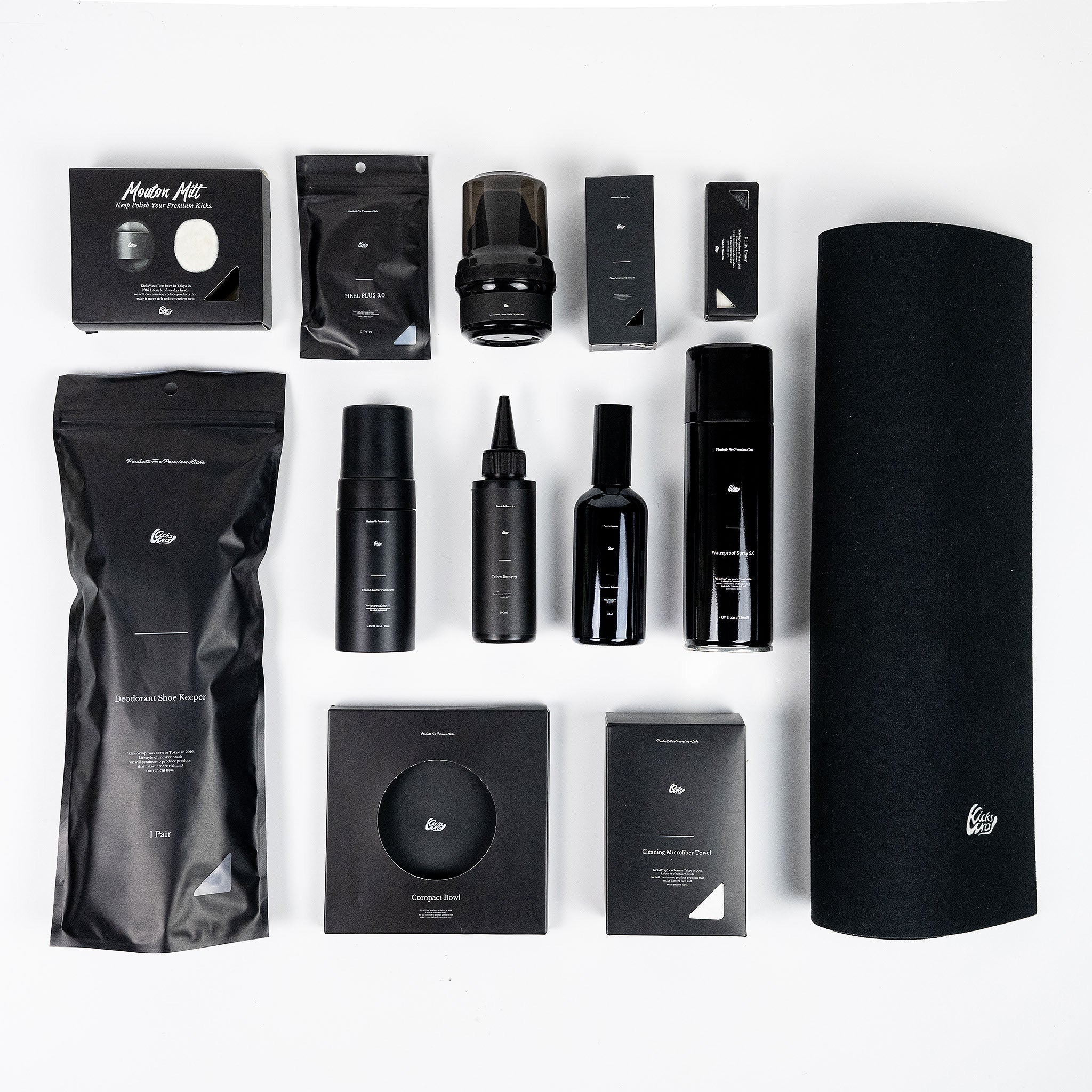 Complete Leather Sneaker Care Kit – KicksWrap®︎