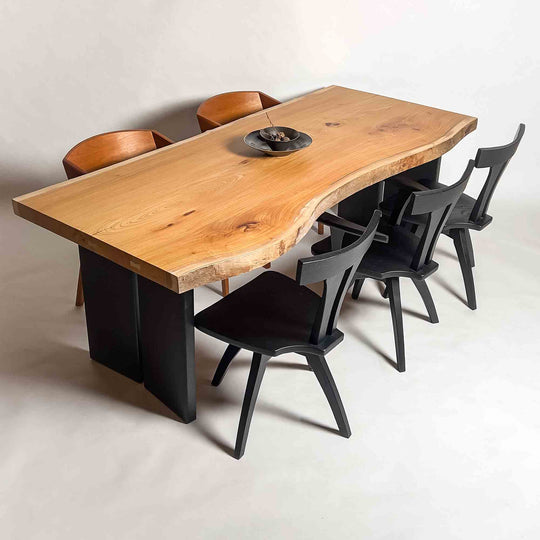 欅一枚板ダイニングテーブル｜鬼童銘木（KIDOMEIMOKU） – 【公式】鬼童