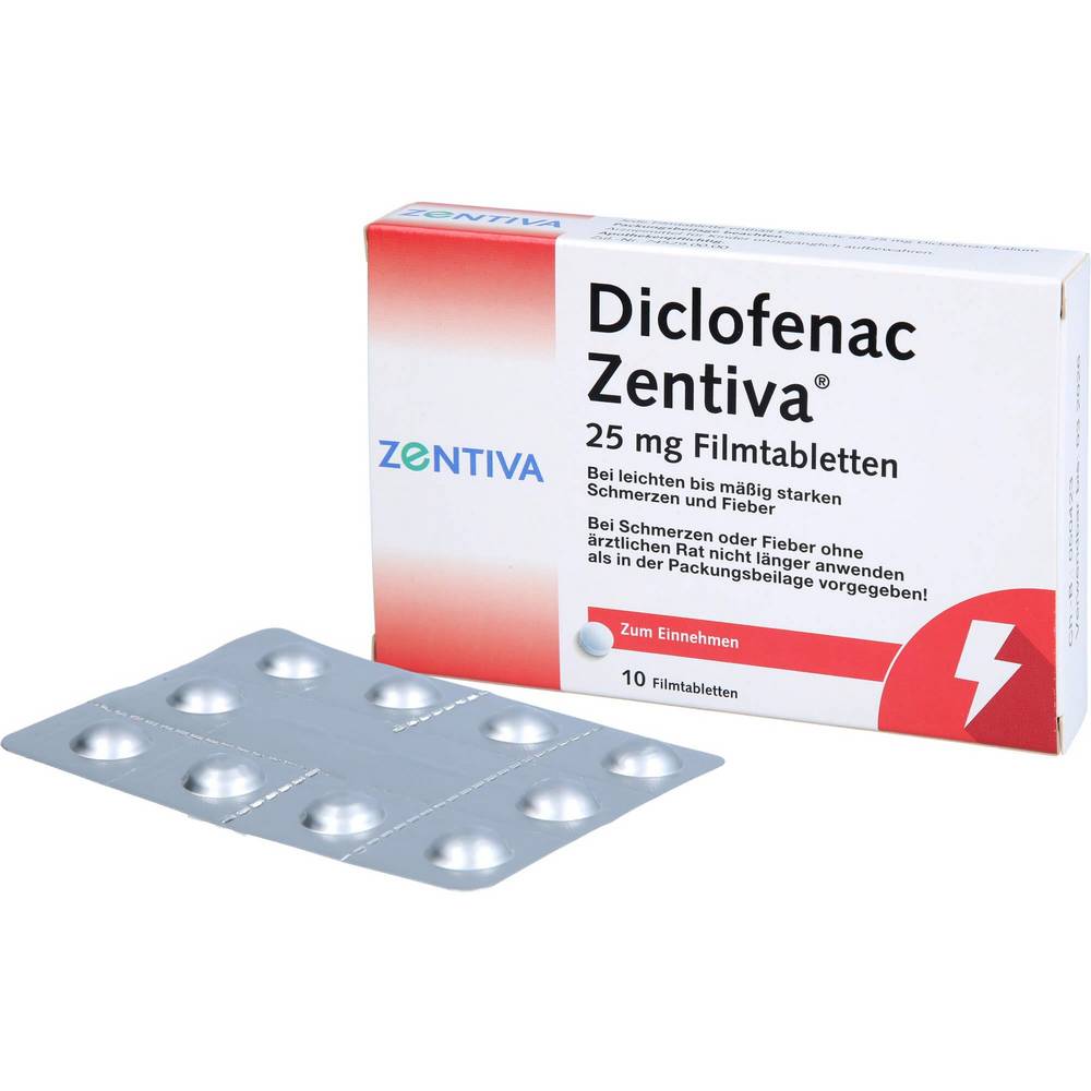Diclofenac Zentiva 25 mg 20,Zentiva Pharma - Kidsapo