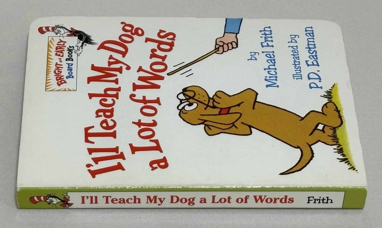 英語絵本】I'll Teach My Dog a Lot of Words｜ユーモアで英語命令文を