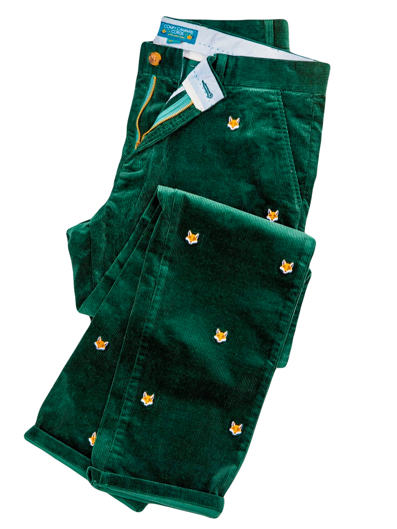 Sly Fox Corduroy Pants in Green – Kiel James Patrick