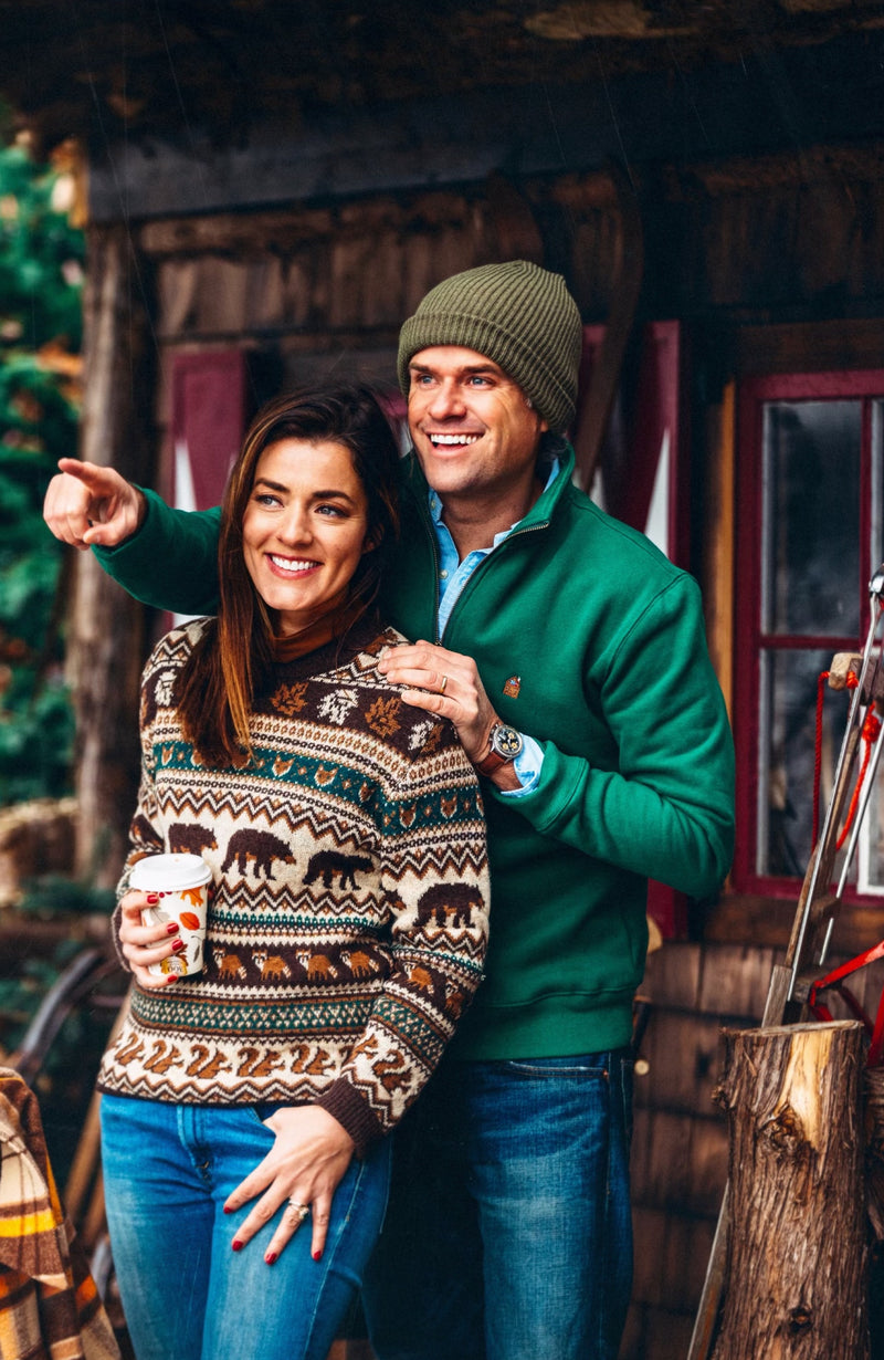 Adirondack Spruce Quarter Zip – Kiel James Patrick