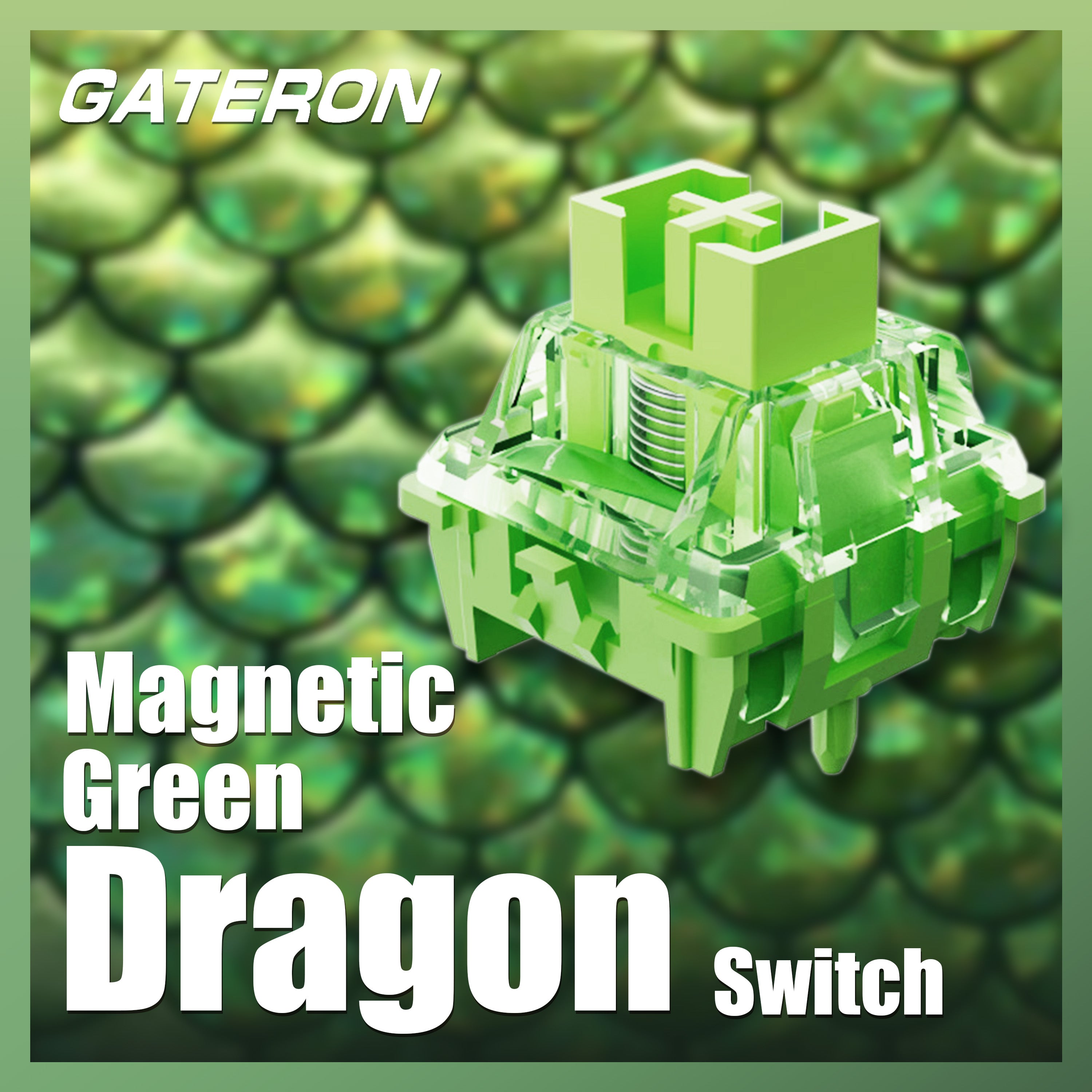 GATERON Magnetic Green Dragon Switch【磁気式スイッチ】