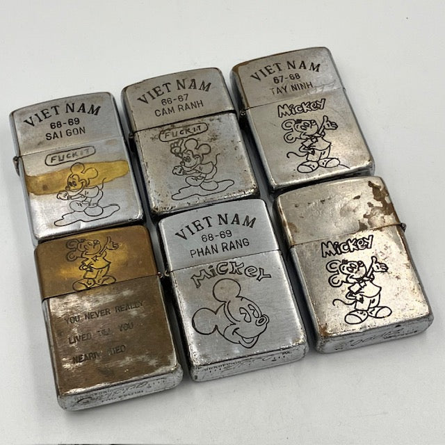 ベトナムジッポーの「ミッキーマウス柄」について考察してみました！