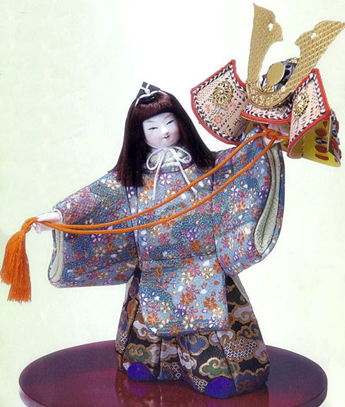 木目込五月人形キット・五月晴れの公達 |生地 和柄/和布/ちりめん手芸