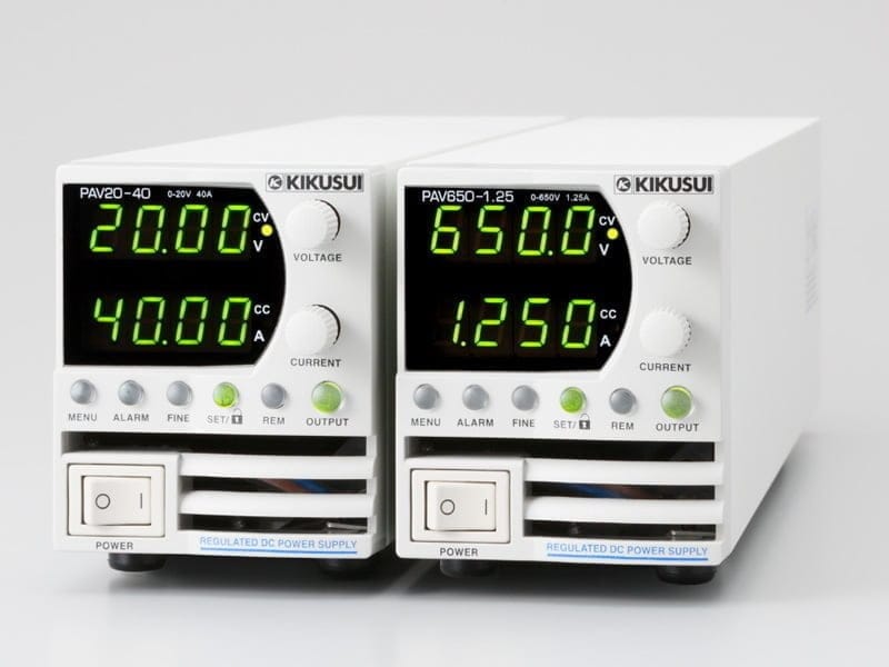 スマート可変スイッチング電源 PAVシリーズ｜800Wタイプ - 菊水電子
