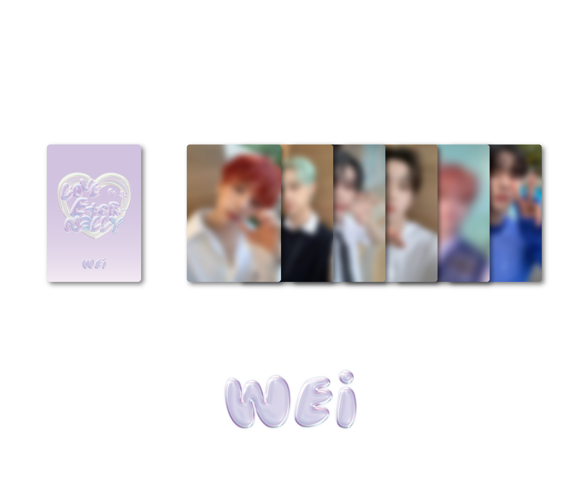 WEi 韓国 6th Mini Album「Love Pt.3：Eternally」オンラインファン