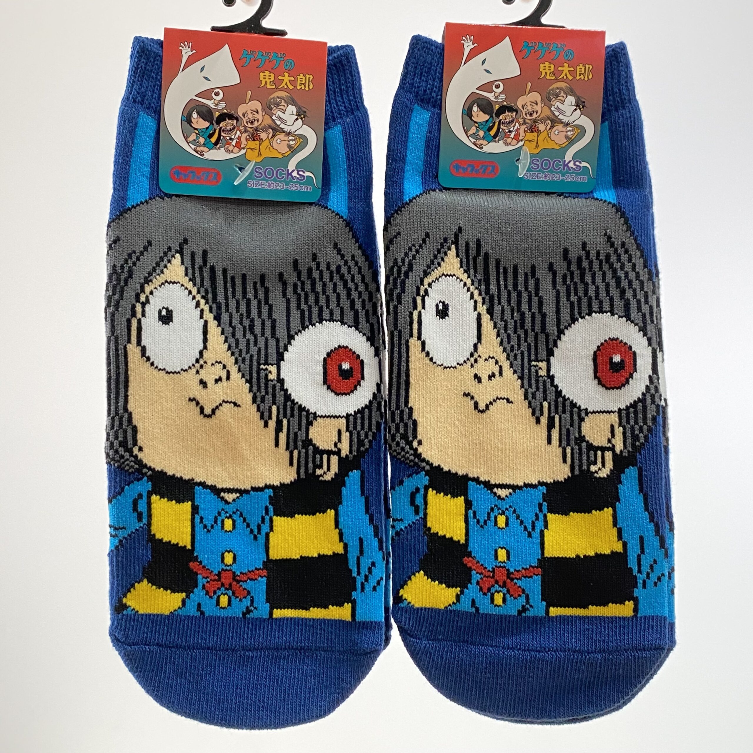 キャラックス 靴下【鬼太郎】ブルー | わたなべEC｜オンラインショップ