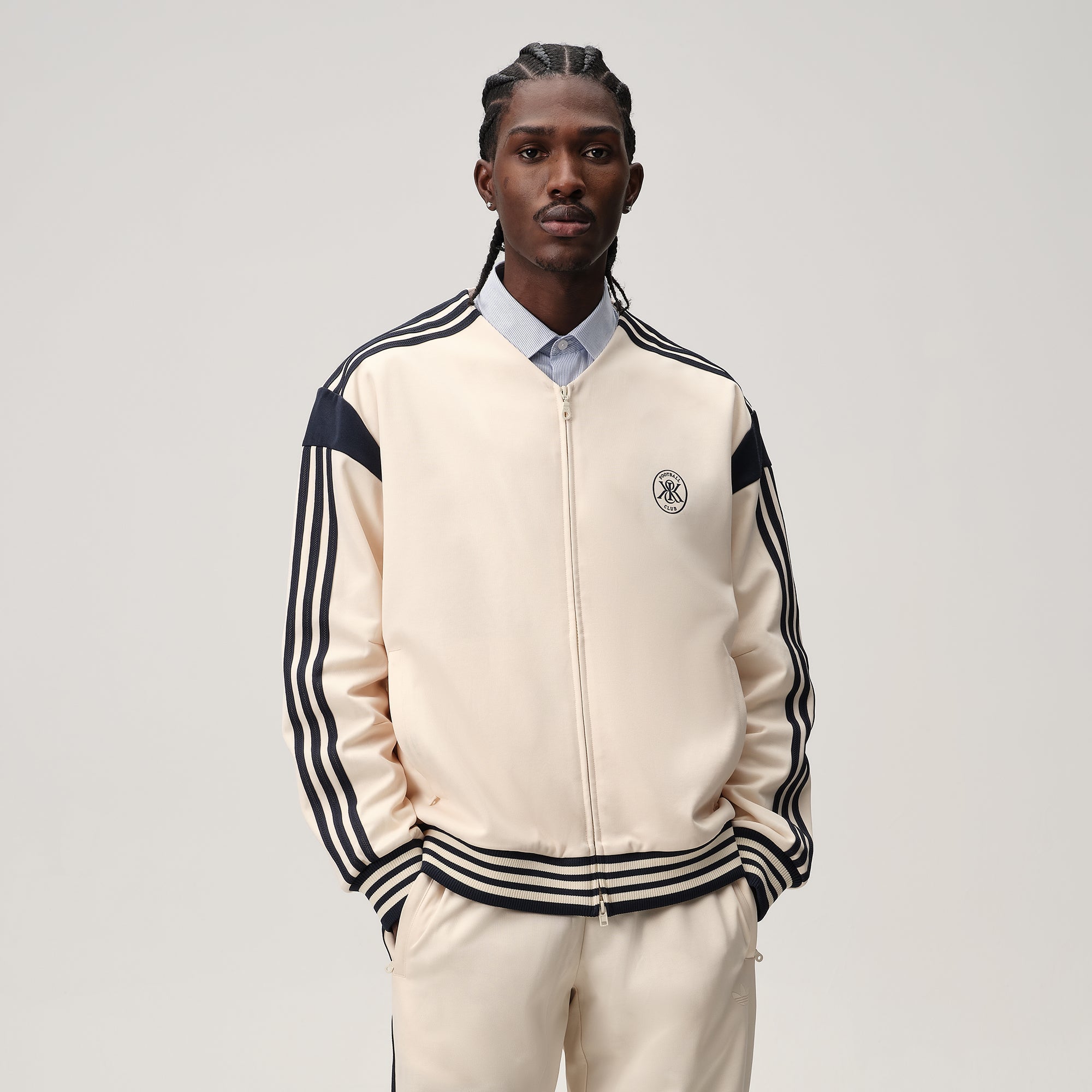 Kith for adidas Football Track Top - Sandrift