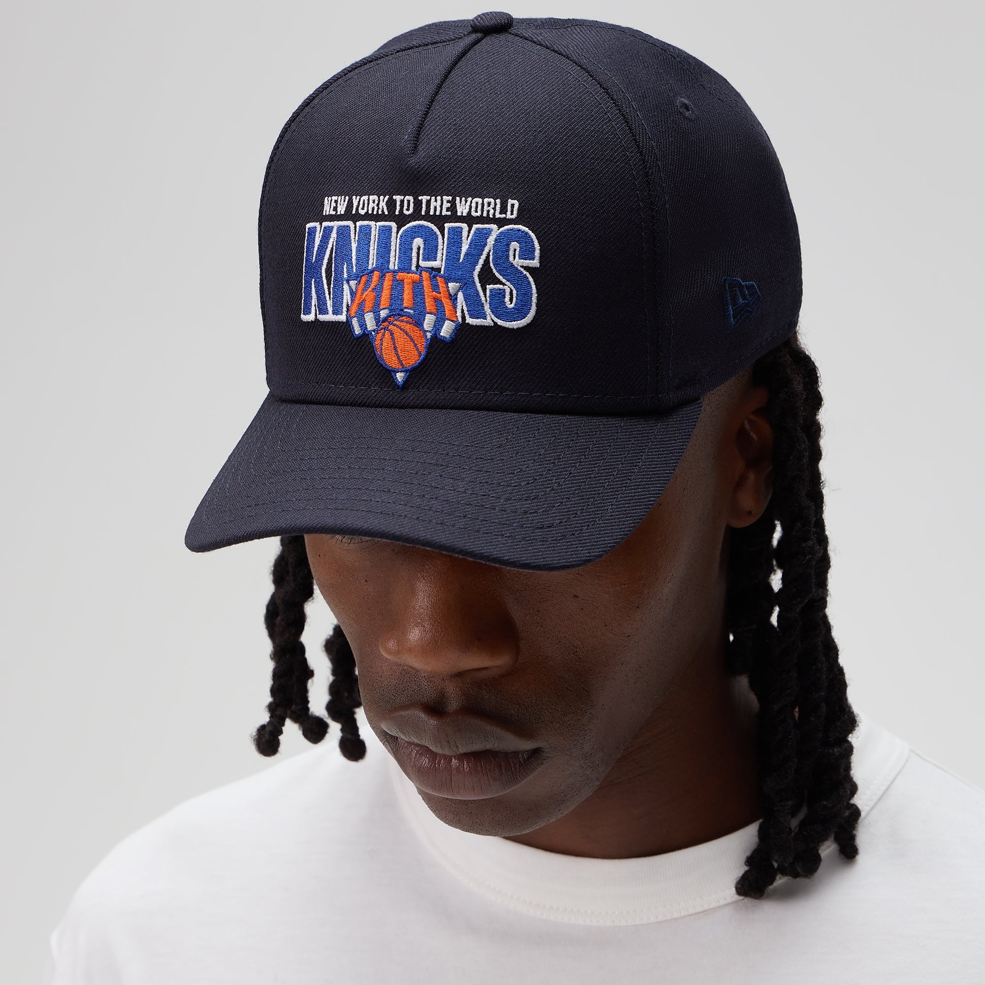 Kith & New Era for the New York Knicks Wool 9FORTY M Crown Snapback -