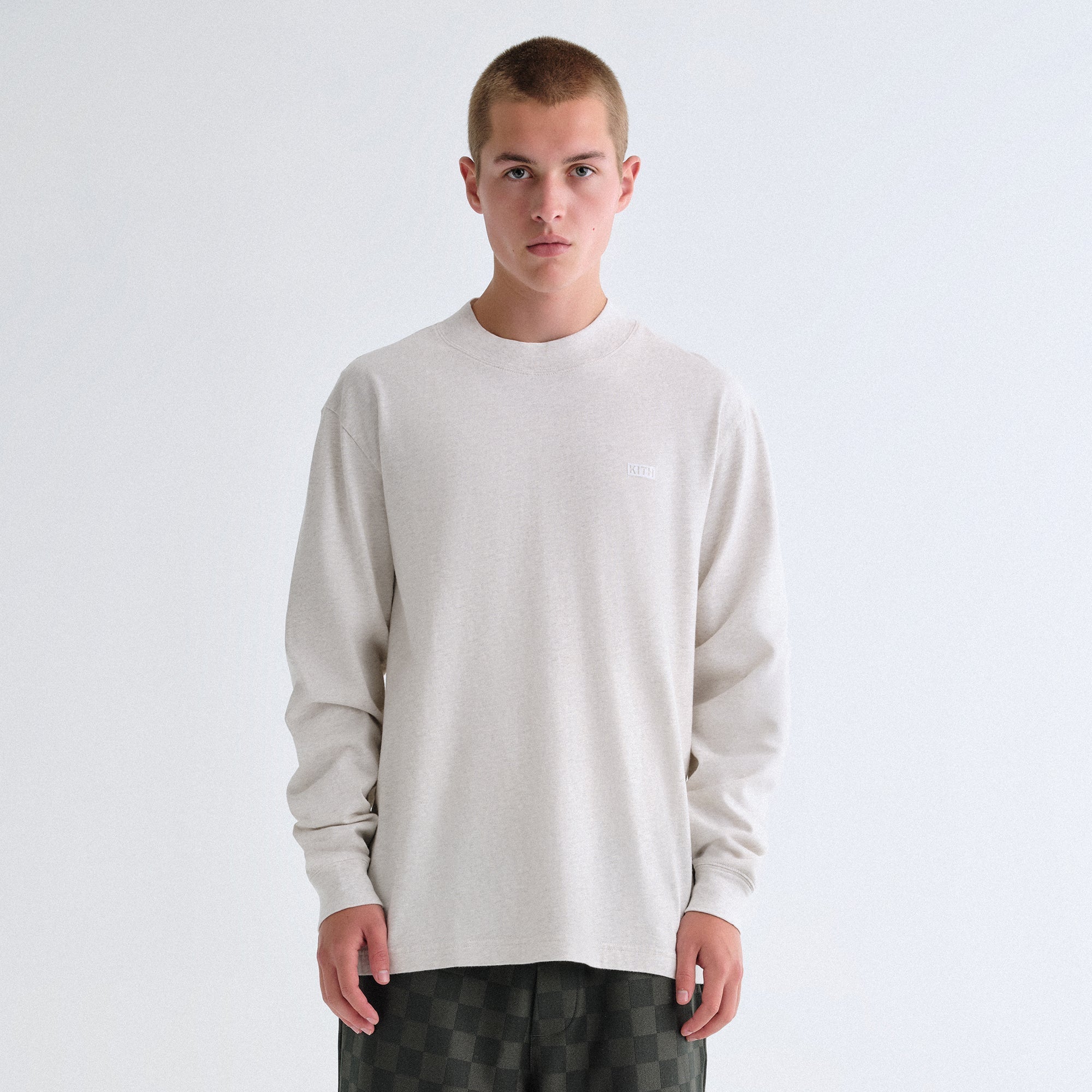 Kith Long Sleeve Mock Neck LAX Tee - Hallow