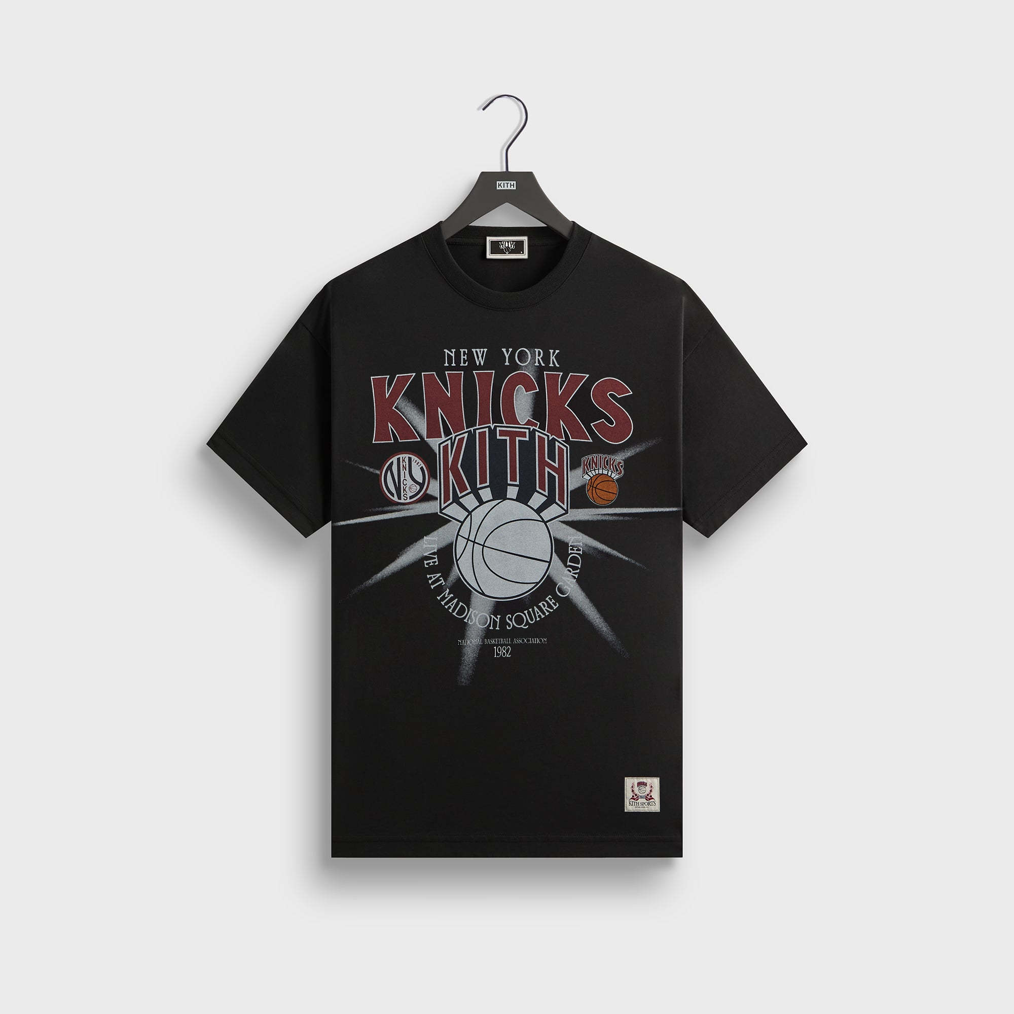 Kith for the New York Knicks Madison Square Garden Burst Jones Tee - B