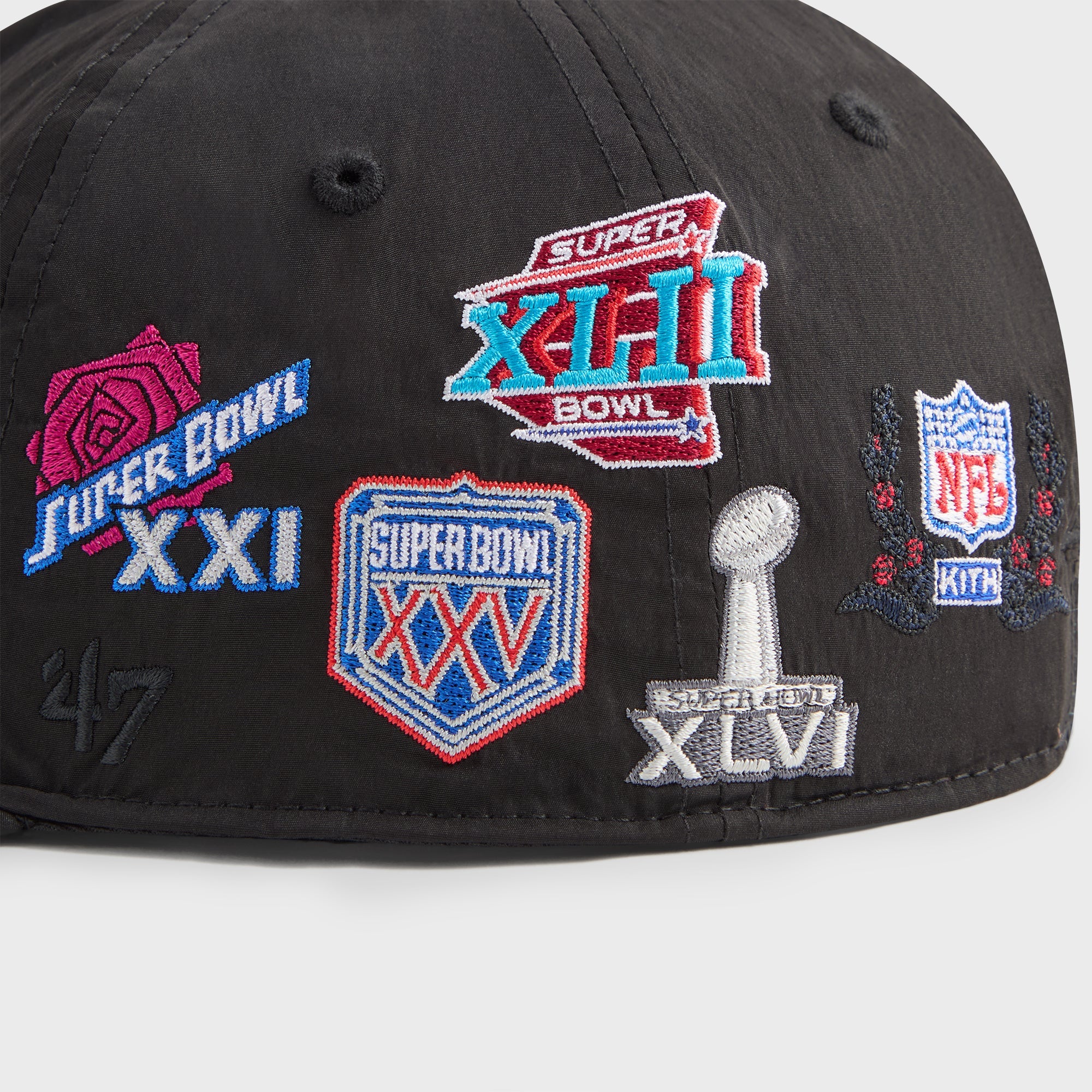 Kith & '47 for the NFL New York Giants Nylon Hitch Snapback - Black