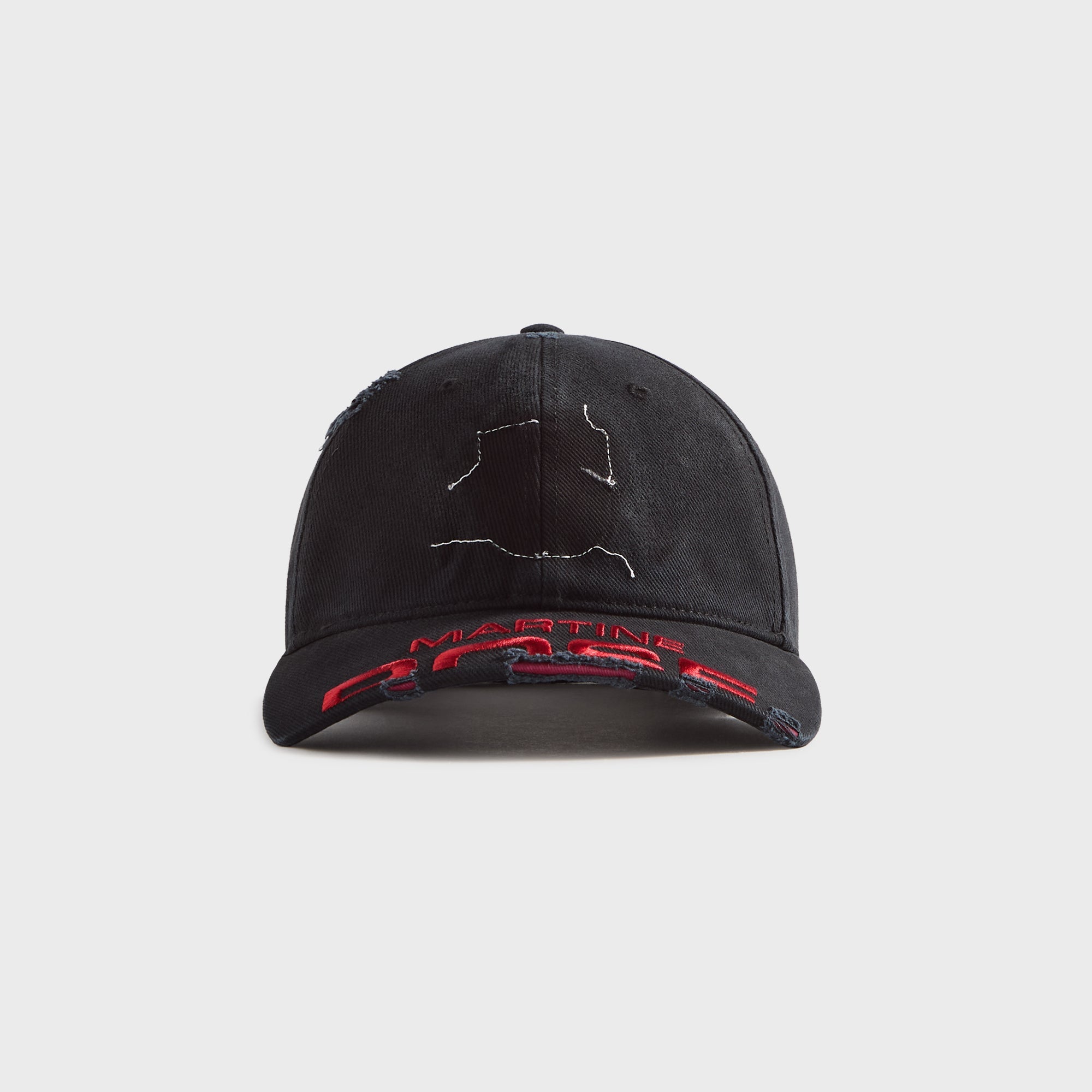 Martine Rose Cut Peak Cap - Washed Black – Kith