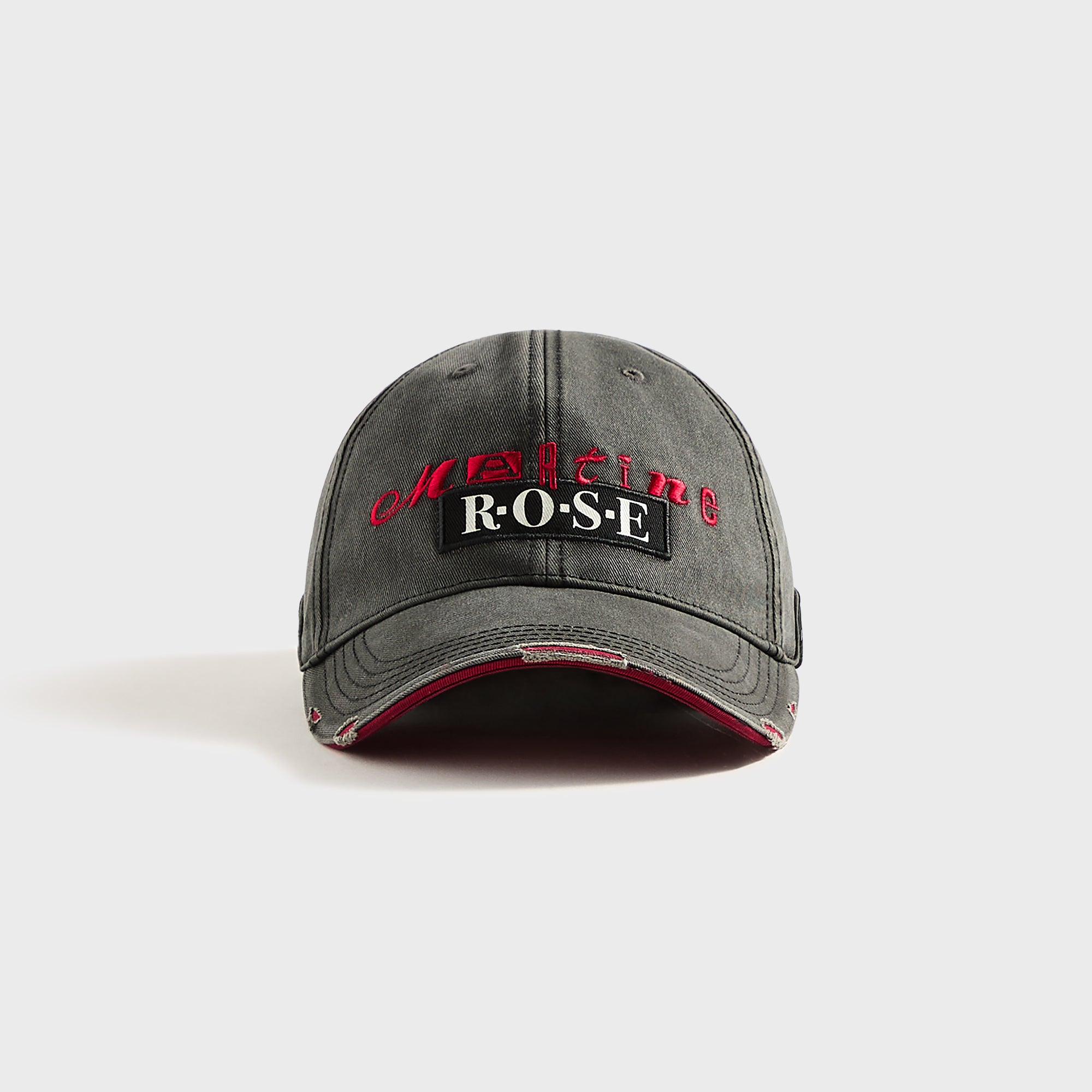 Martine Rose Roll Back Cap - Grey / Red – Kith