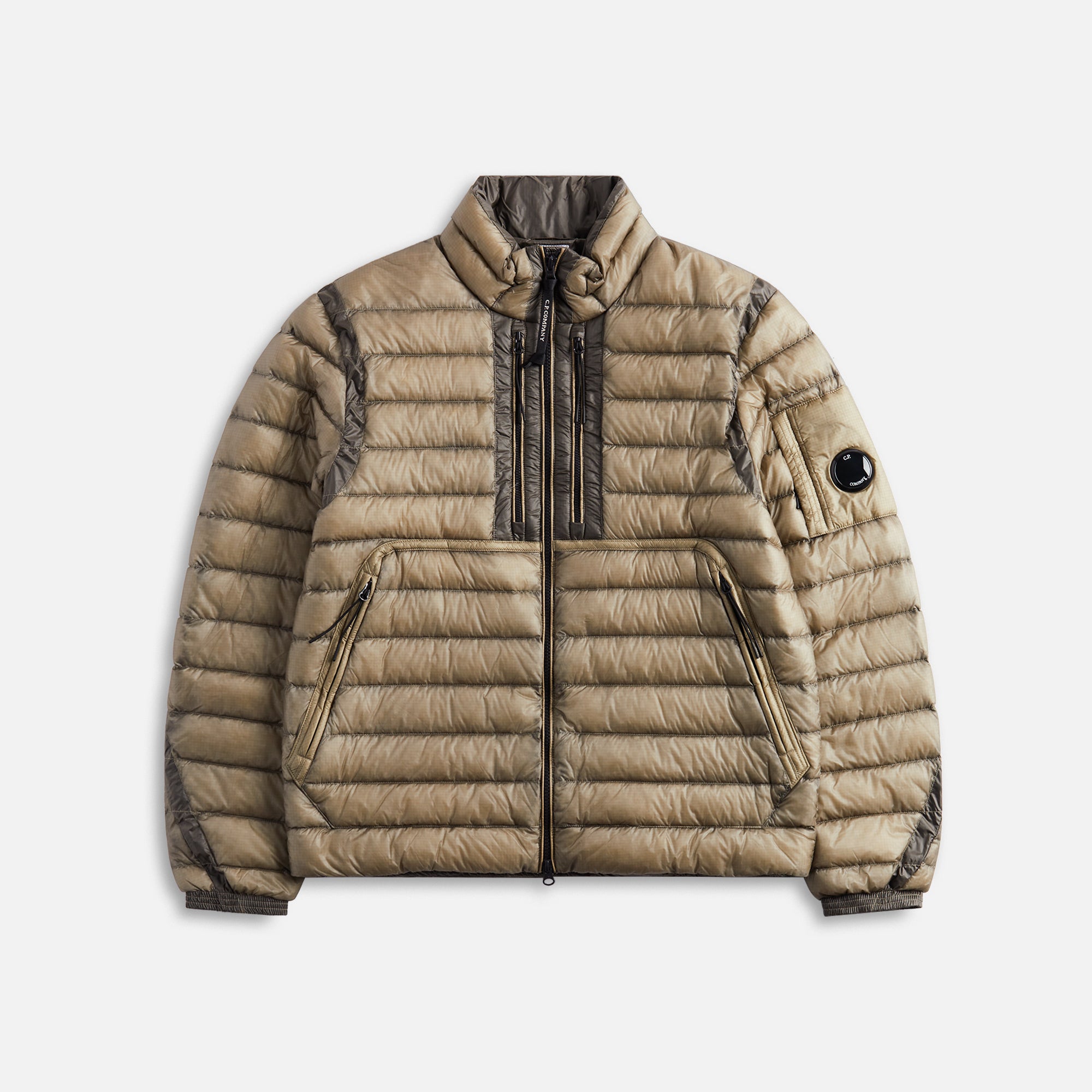 C.P. Company D.D. Shell Lightweight Down Jacket - Vintage Khaki – Kith