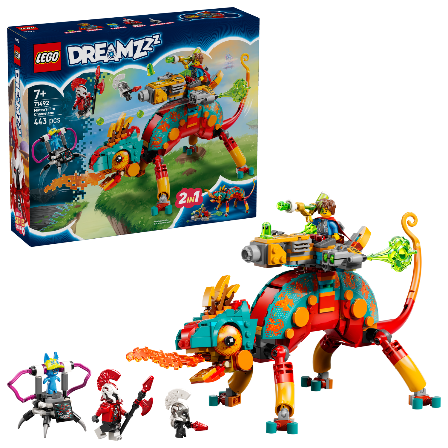 LEGO® DREAMZzz 71492 マテオのファイア・カメレオン | KITSTORE.cz