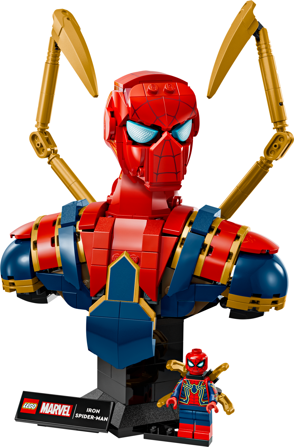 LEGO® Super Heroes 76326 アイアン・スパイダーマン バスト | KITSTORE.cz